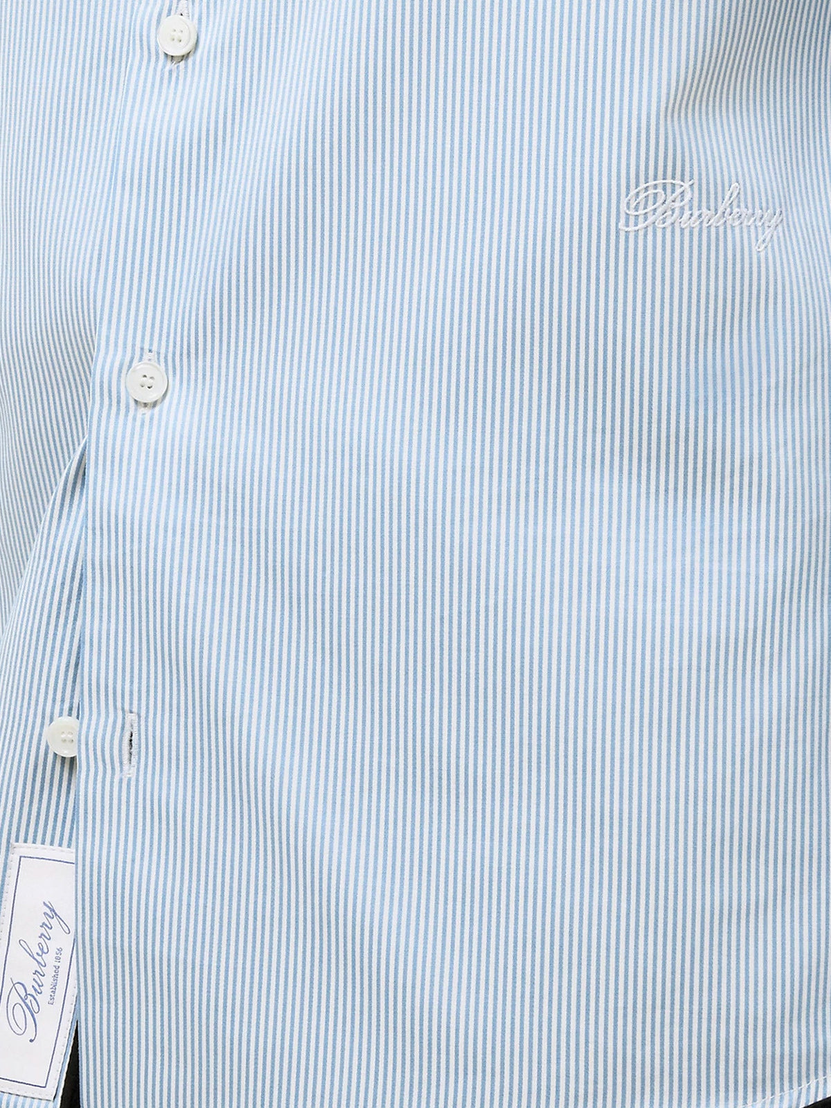 Burberry Men Striped Cotton Shirt BURBERRY
