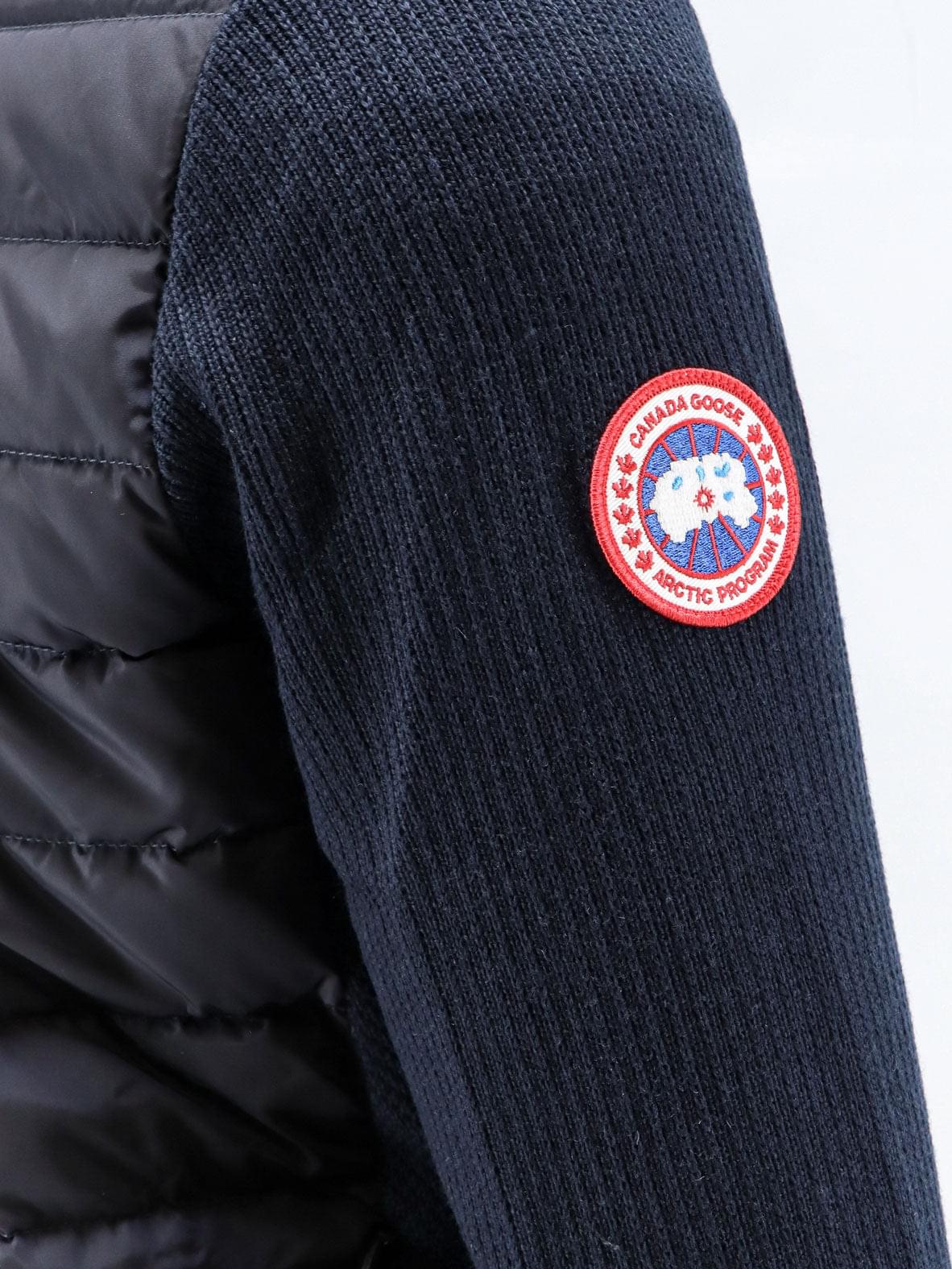 Canada Goose Men Hybridge Technical Fabric And Nylon Jacket CANADA GOOSE