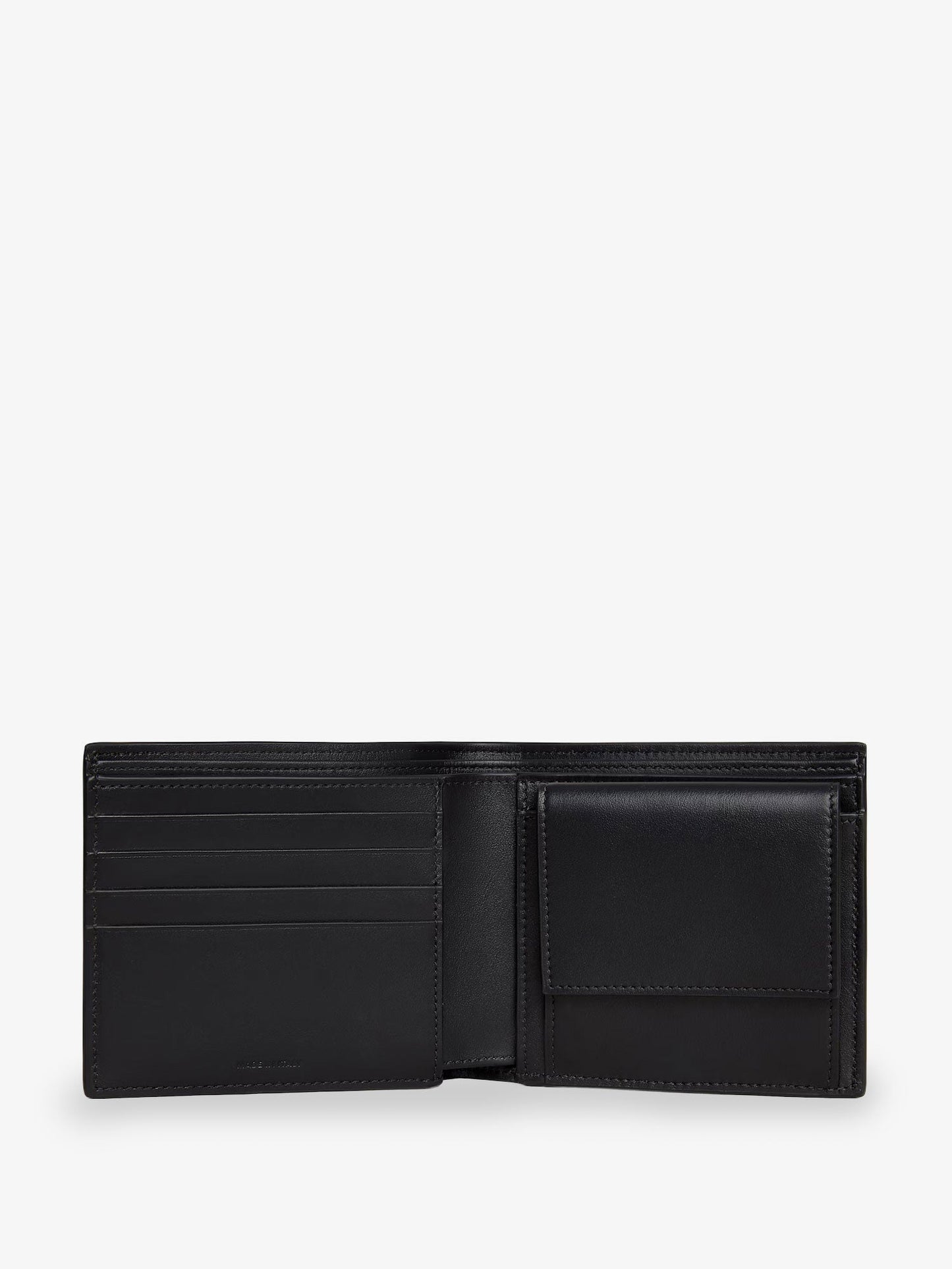 Celine Men Leather Bi-Fold Wallet With Coin CELINE