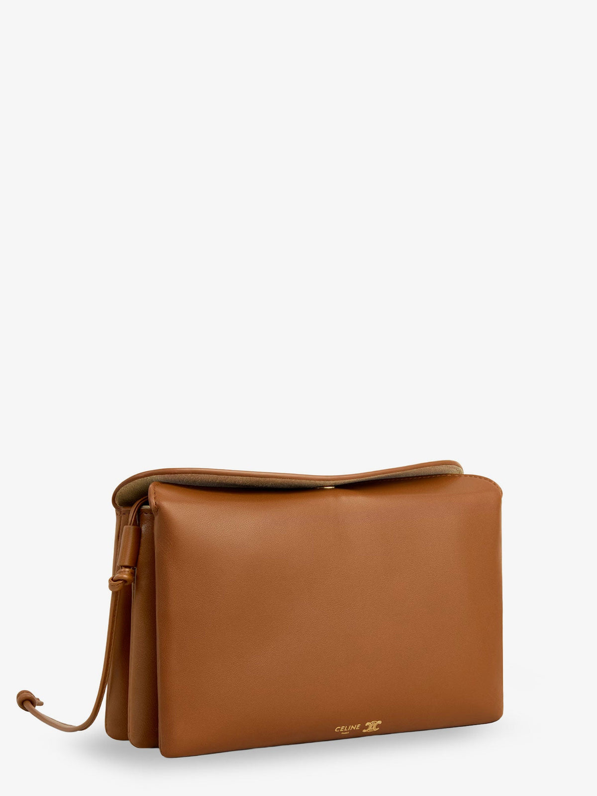 Celine Women Trio Leather Crossbody Bag CELINE