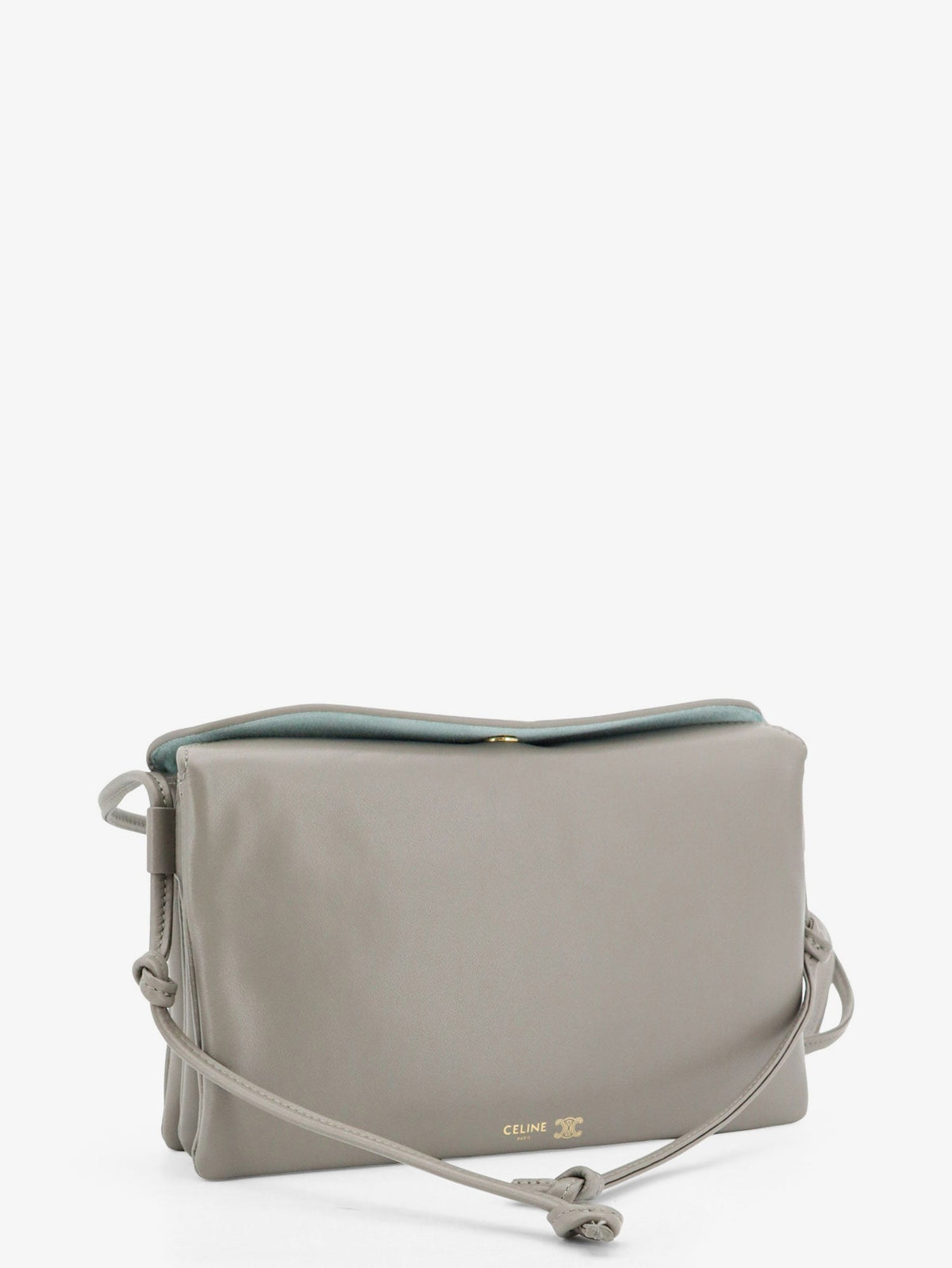 Celine Women Trio Leather Crossbody Bag CELINE