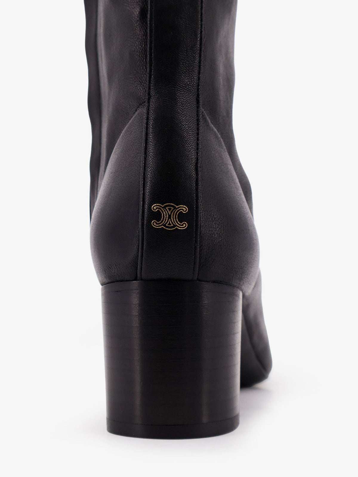 Celine Women Cheri Leather Boots CELINE