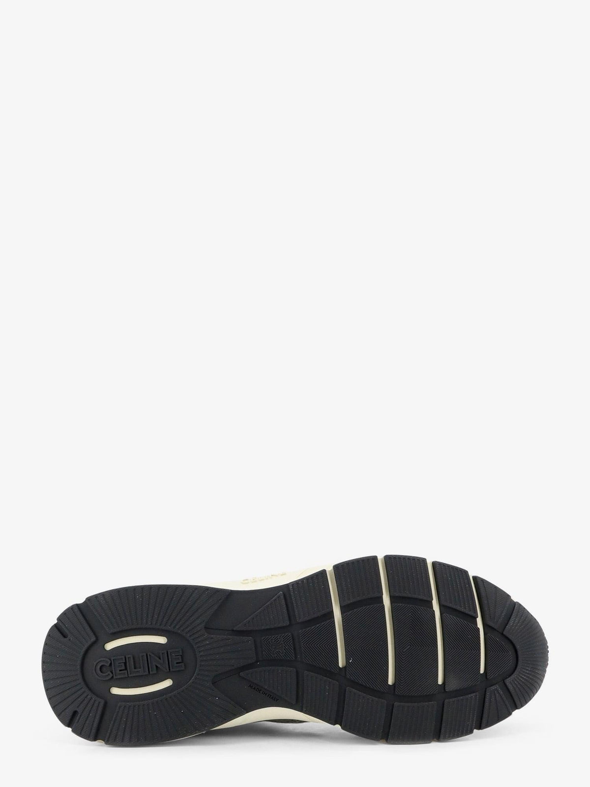 Celine Men Runner Mesh And Suede Sneakers With Side Logo CELINE