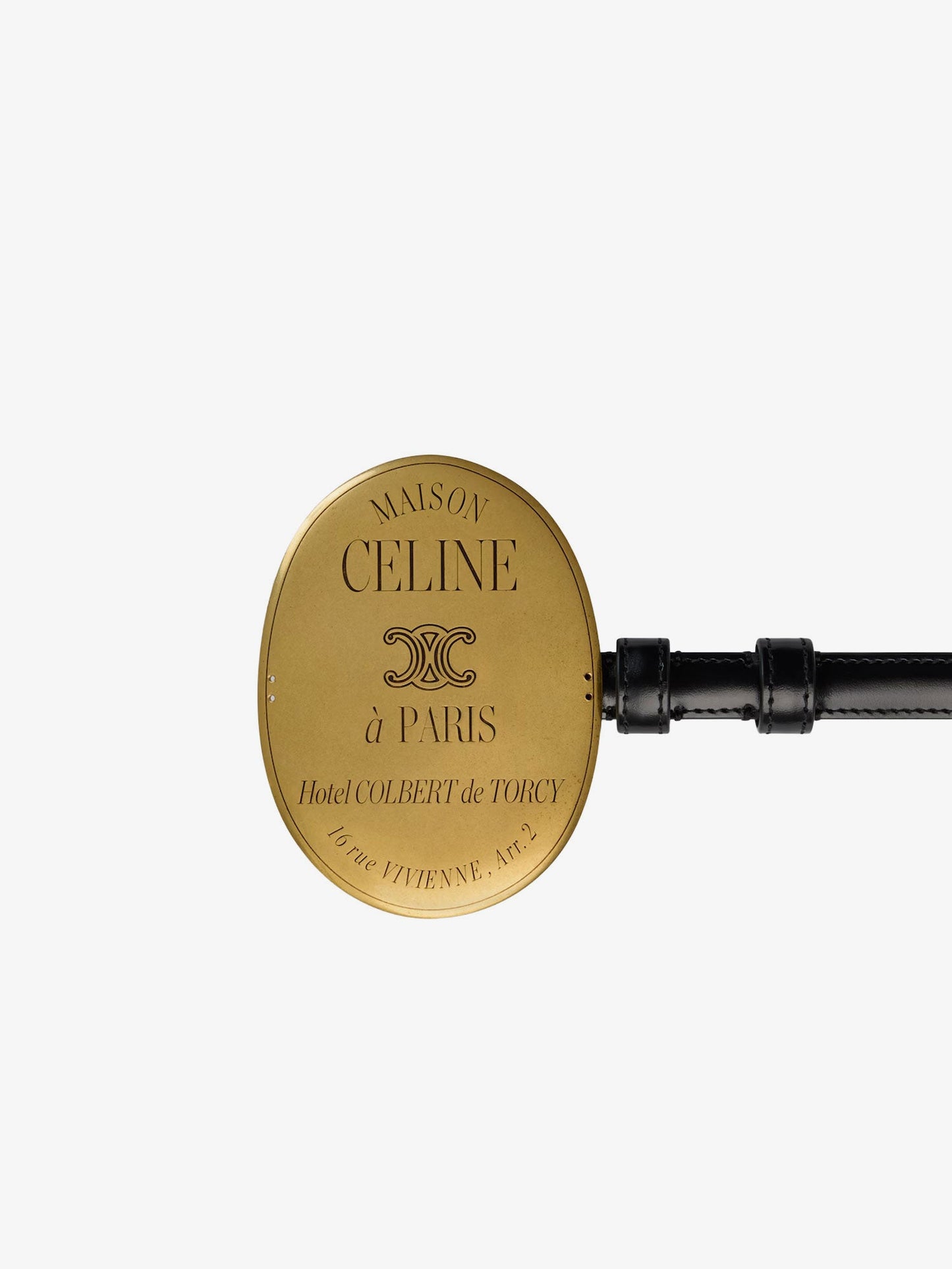 Celine Women Celine Maison Leather Belt CELINE
