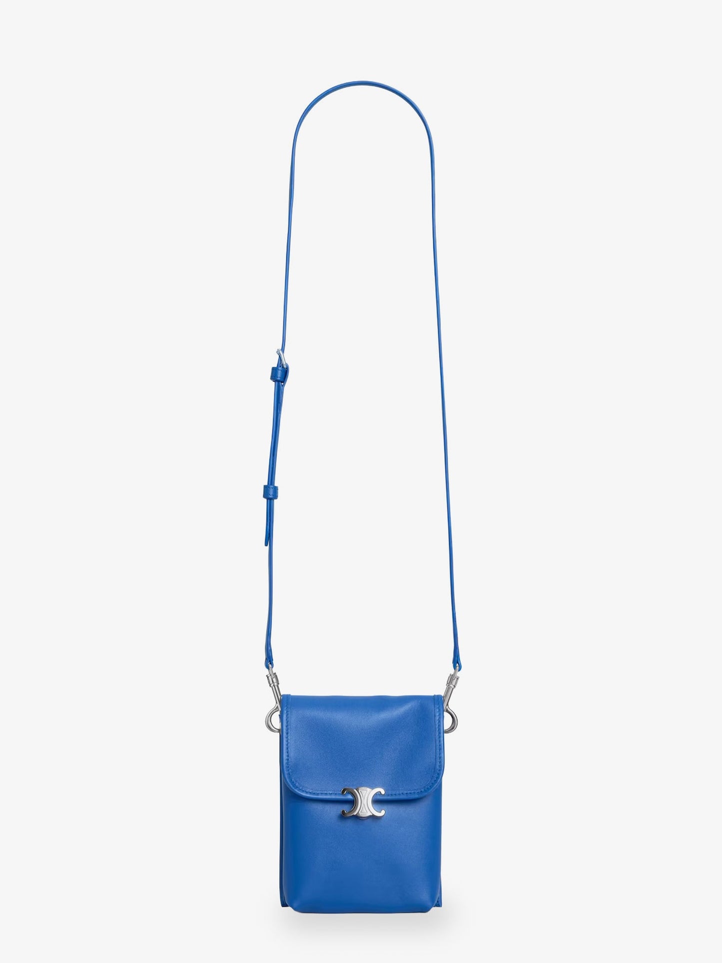 Celine Men Soft Triomphe Leather Shoulder Bag CELINE