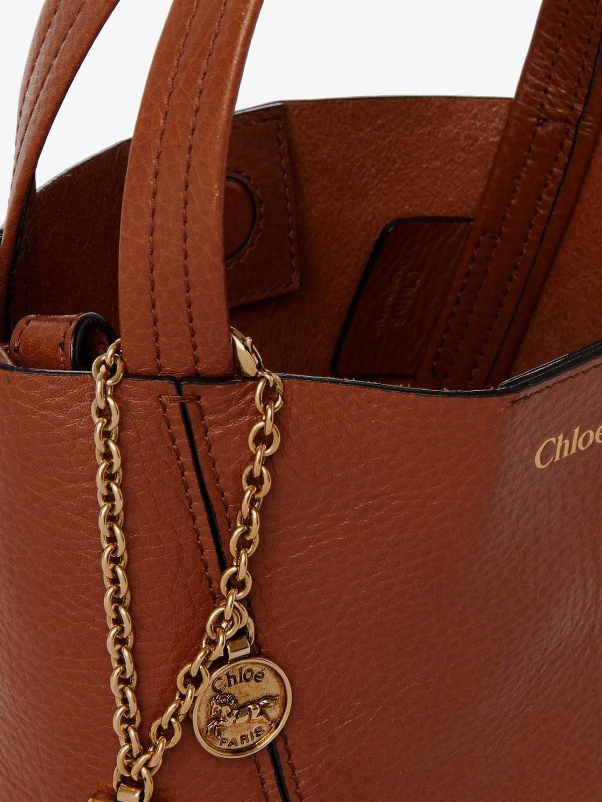 Chloe' Women Chloe Spin Leather Crossbody Bag CHLOE