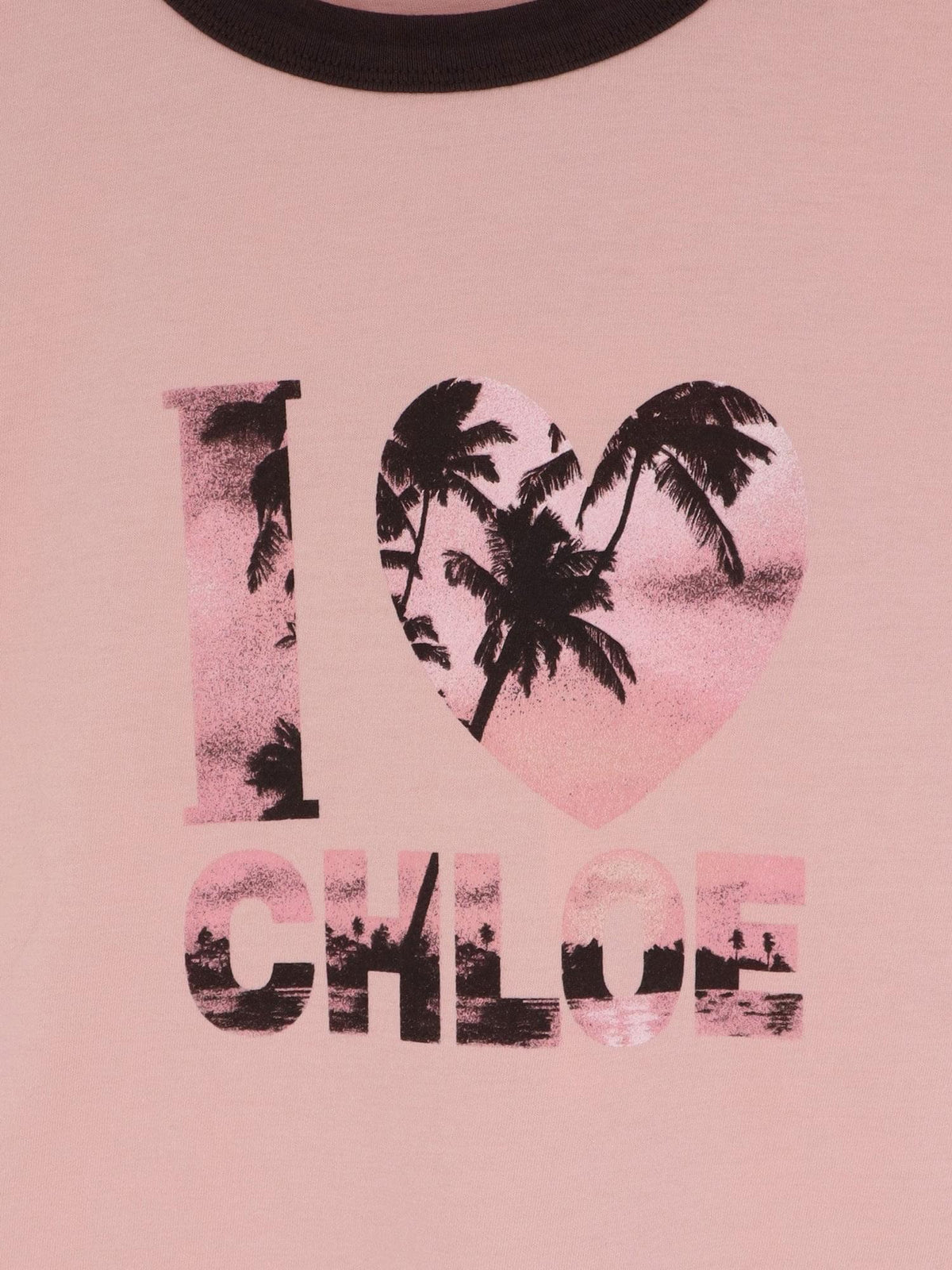 Chloe' Women Cotton T-Shirt With Print CHLOE