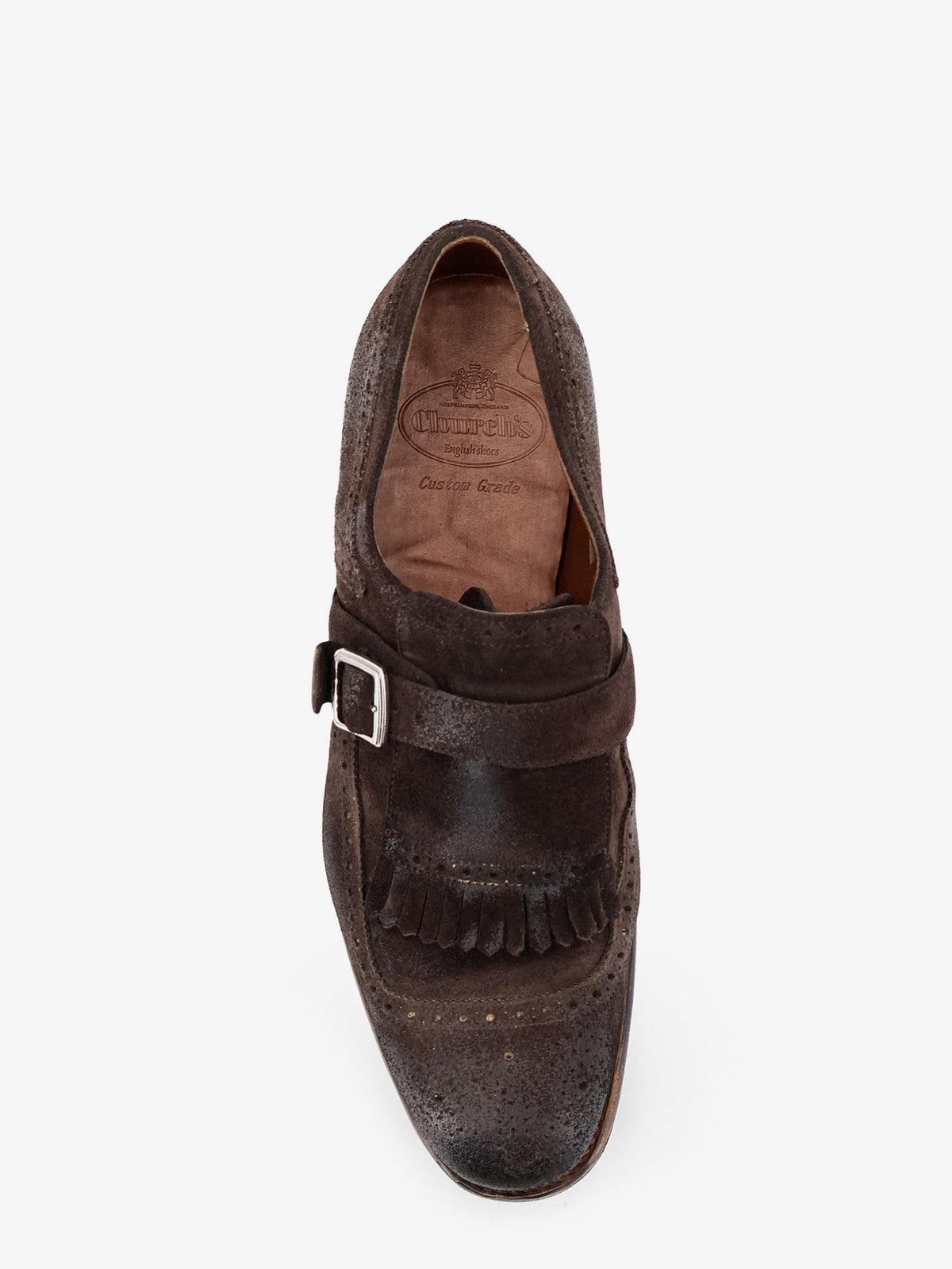 Church's Men Shanghai Loafers In Vintage-Effect Suede CHURCH'S