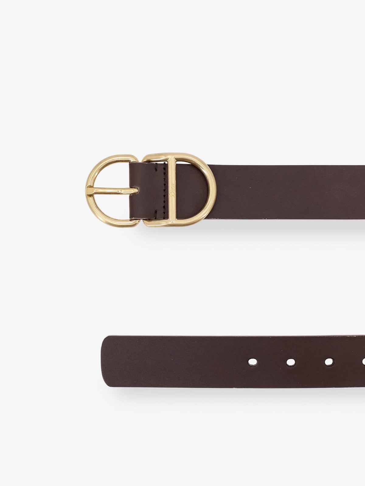 Dior Men Leather Belt With Cd Buckle CHRISTIAN DIOR