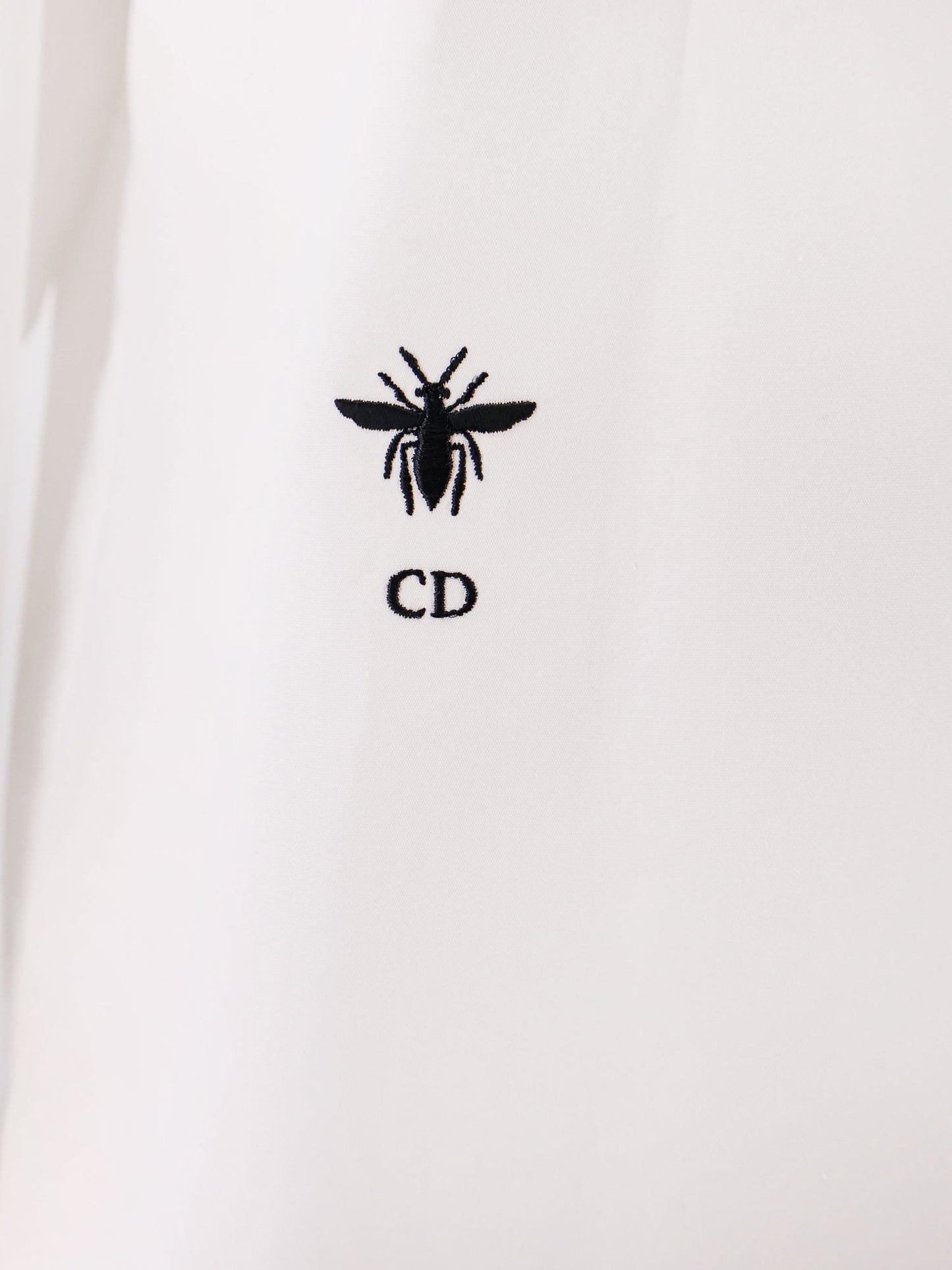 Dior Women Cotton Shirt With Embroidery CHRISTIAN DIOR