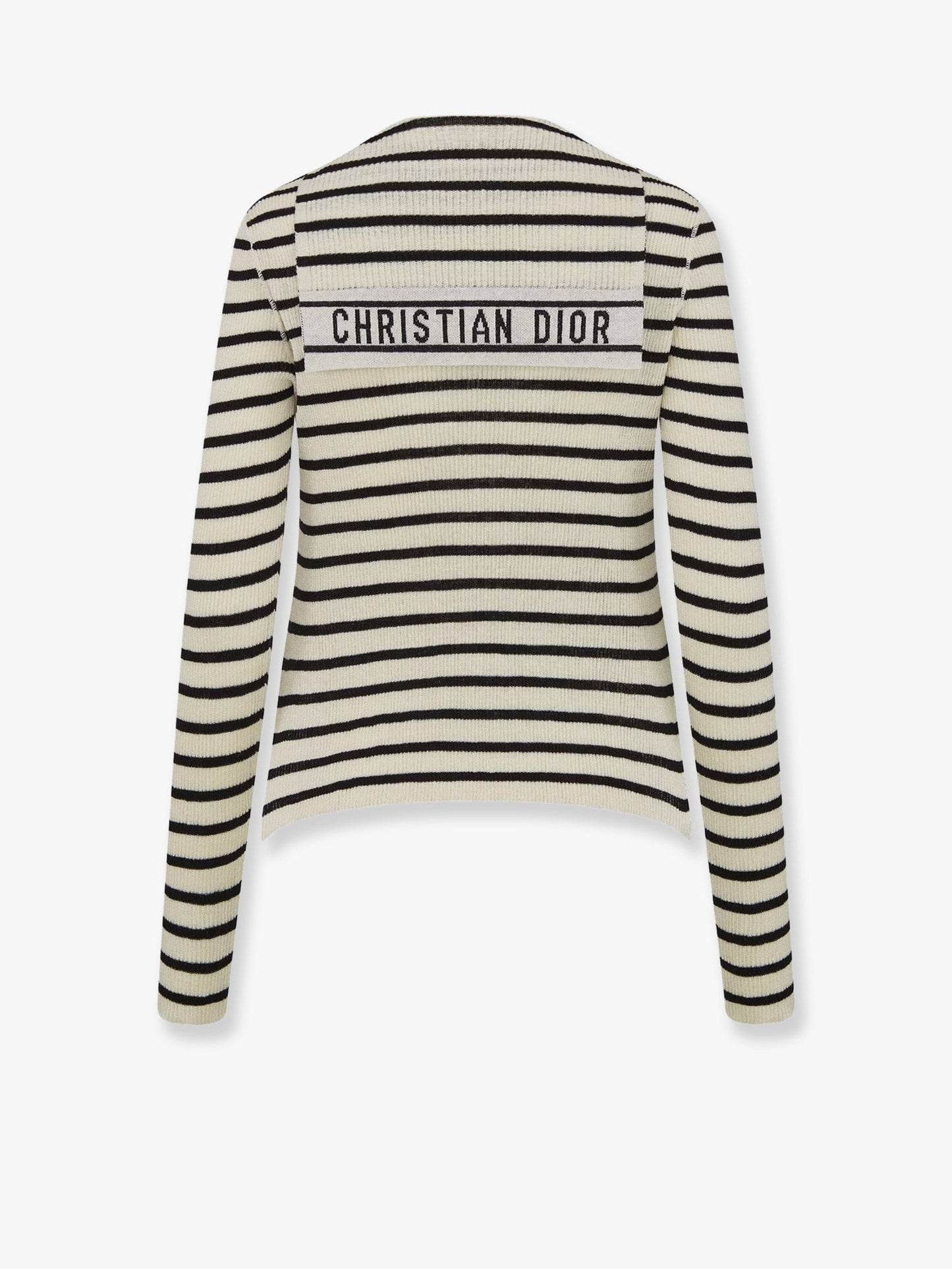 Dior Women Dioriviera Striped Linen And Silk Sweater CHRISTIAN DIOR