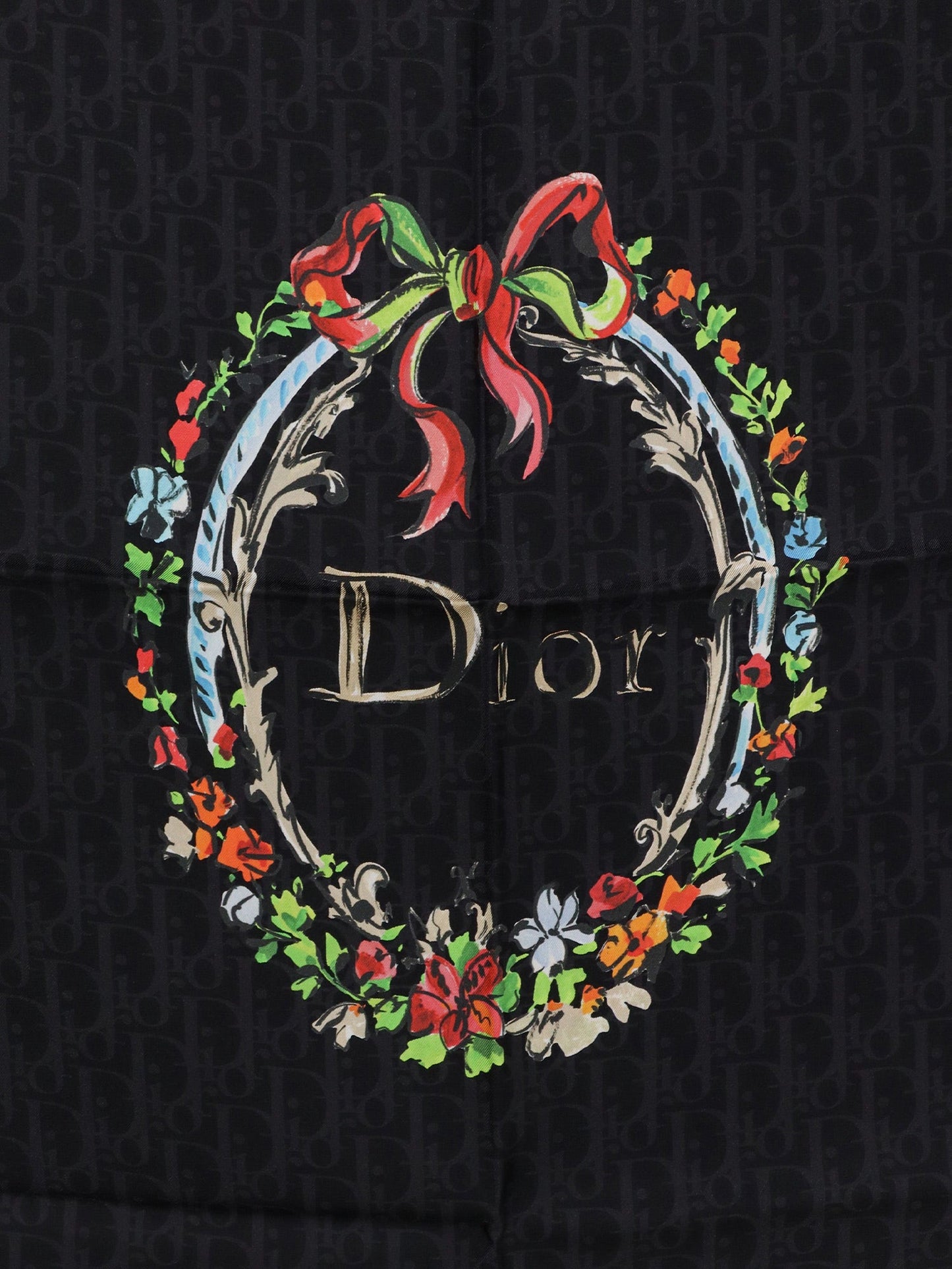 Dior Women Dior Arabesque Dioriviera 90 Silk Foulard CHRISTIAN DIOR