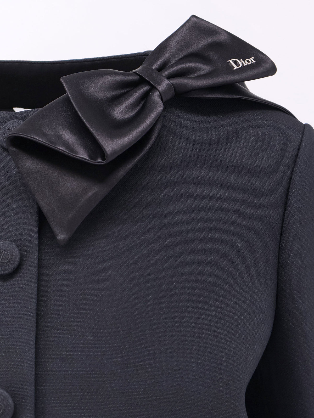 Dior Women Structured Wool And Silk Tailored Blazer CHRISTIAN DIOR