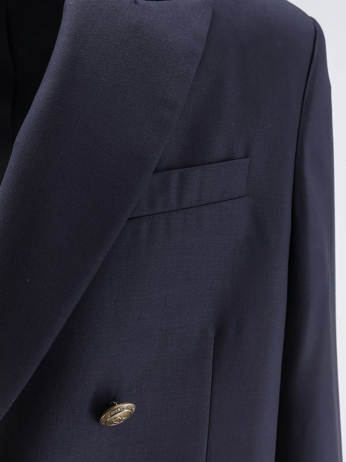 Dior Men Double-Breasted Virgin Wool Blazer CHRISTIAN DIOR
