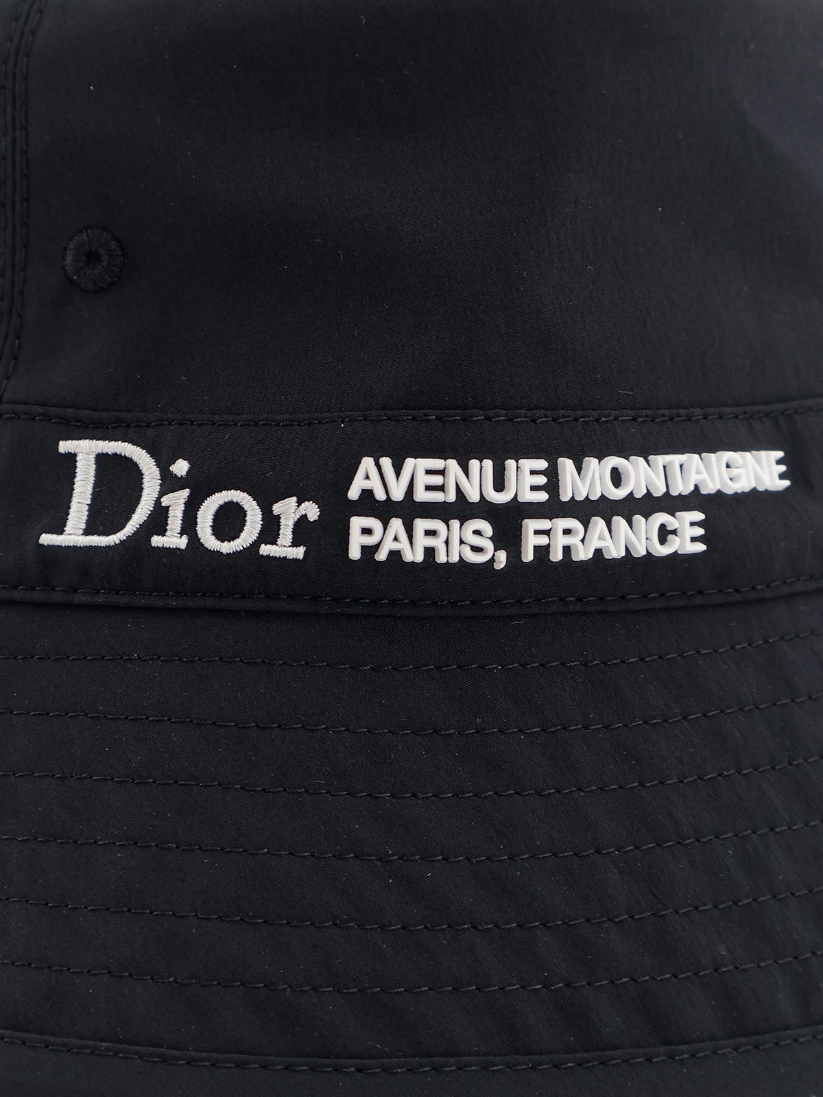 Dior Men Dior Montaigne Cloche Hat In Technical Fabric CHRISTIAN DIOR