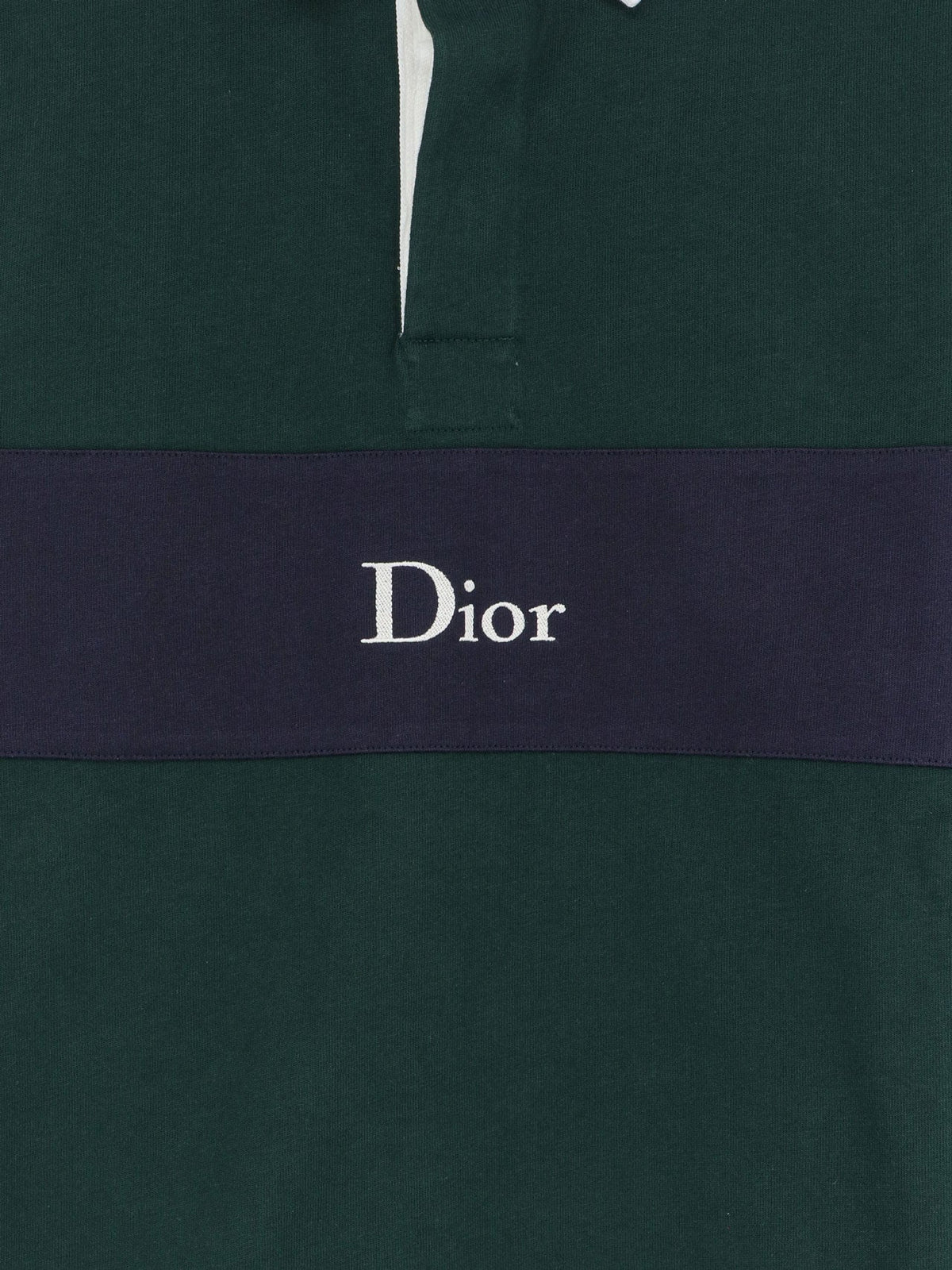 Dior Men Cotton Polo Rugby With Dior Embroidery CHRISTIAN DIOR
