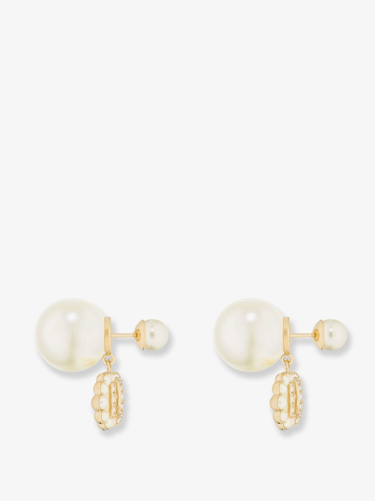 Dior Women Dior Tribales Metal Earrings With Gold Finish Metal CHRISTIAN DIOR