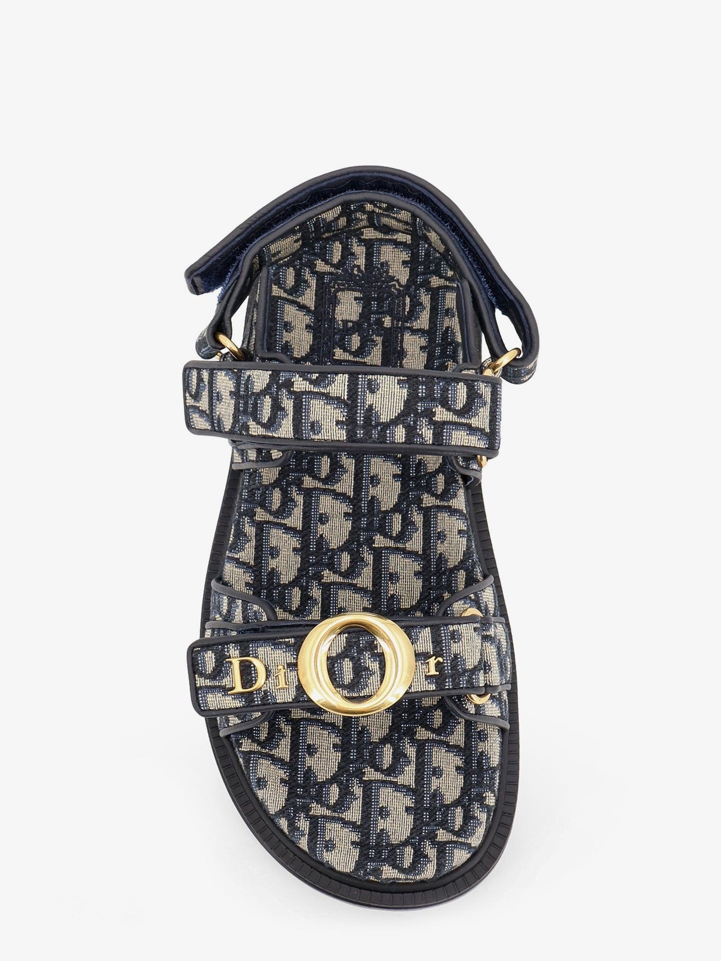 Dior Women Dior Oblique Jacquard Fabric Sandals CHRISTIAN DIOR