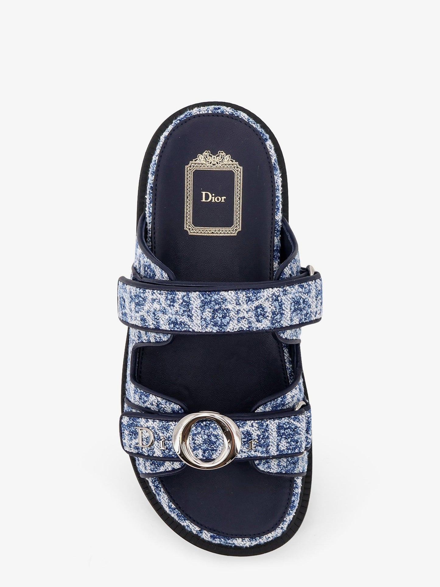 Dior Women Mydior Dioriviera Denim Sandals CHRISTIAN DIOR