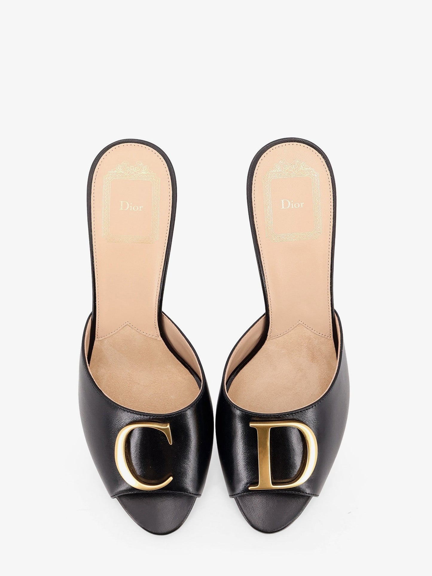 Dior Women Dior Initials Leather Sandals CHRISTIAN DIOR