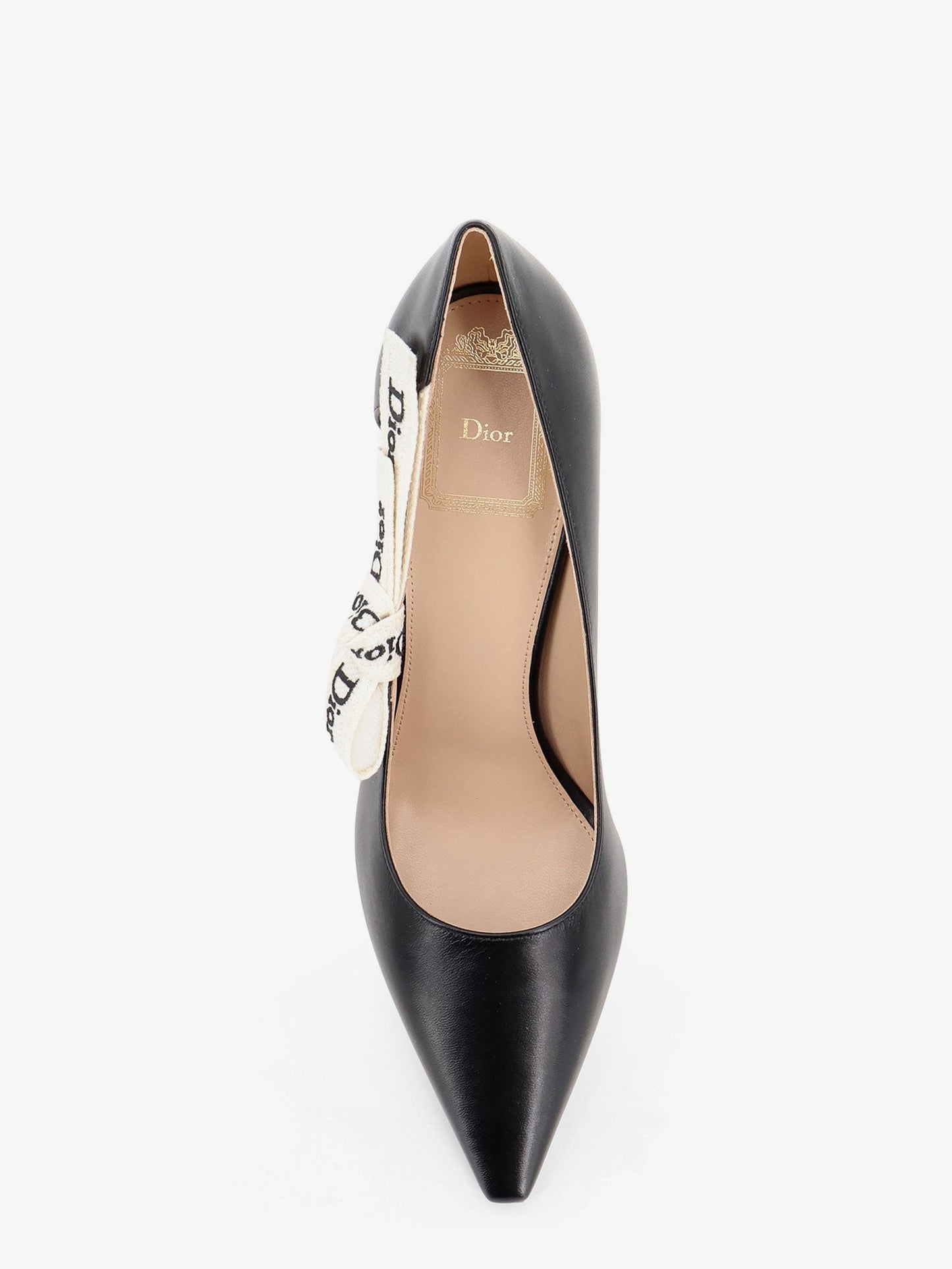 Dior Women J'adior Leather Pumps With Logo Bow Detail CHRISTIAN DIOR