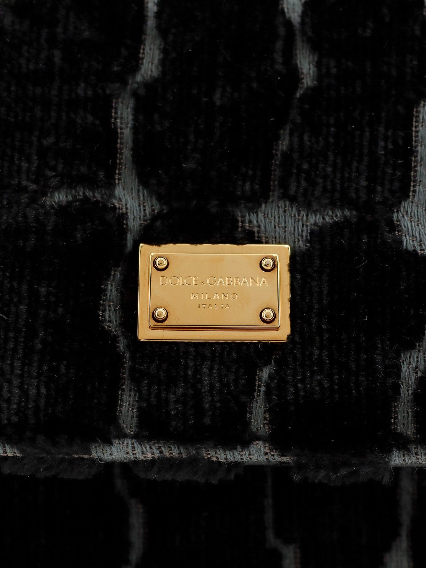 Dolce & Gabbana Women Sicily Velvet Handbag DOLCE & GABBANA