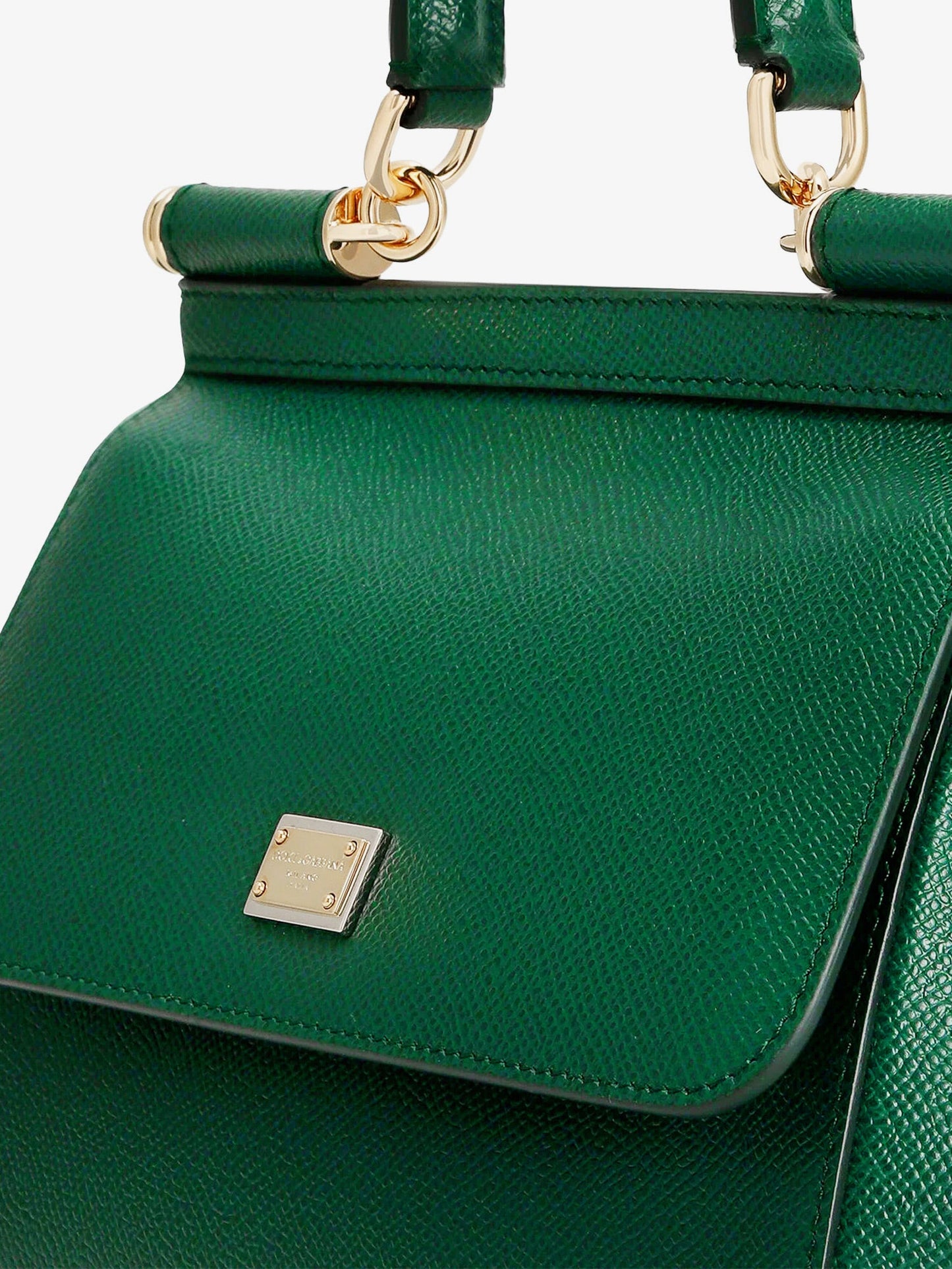Dolce & Gabbana Women Sicily Leather Crossbody Bag DOLCE & GABBANA