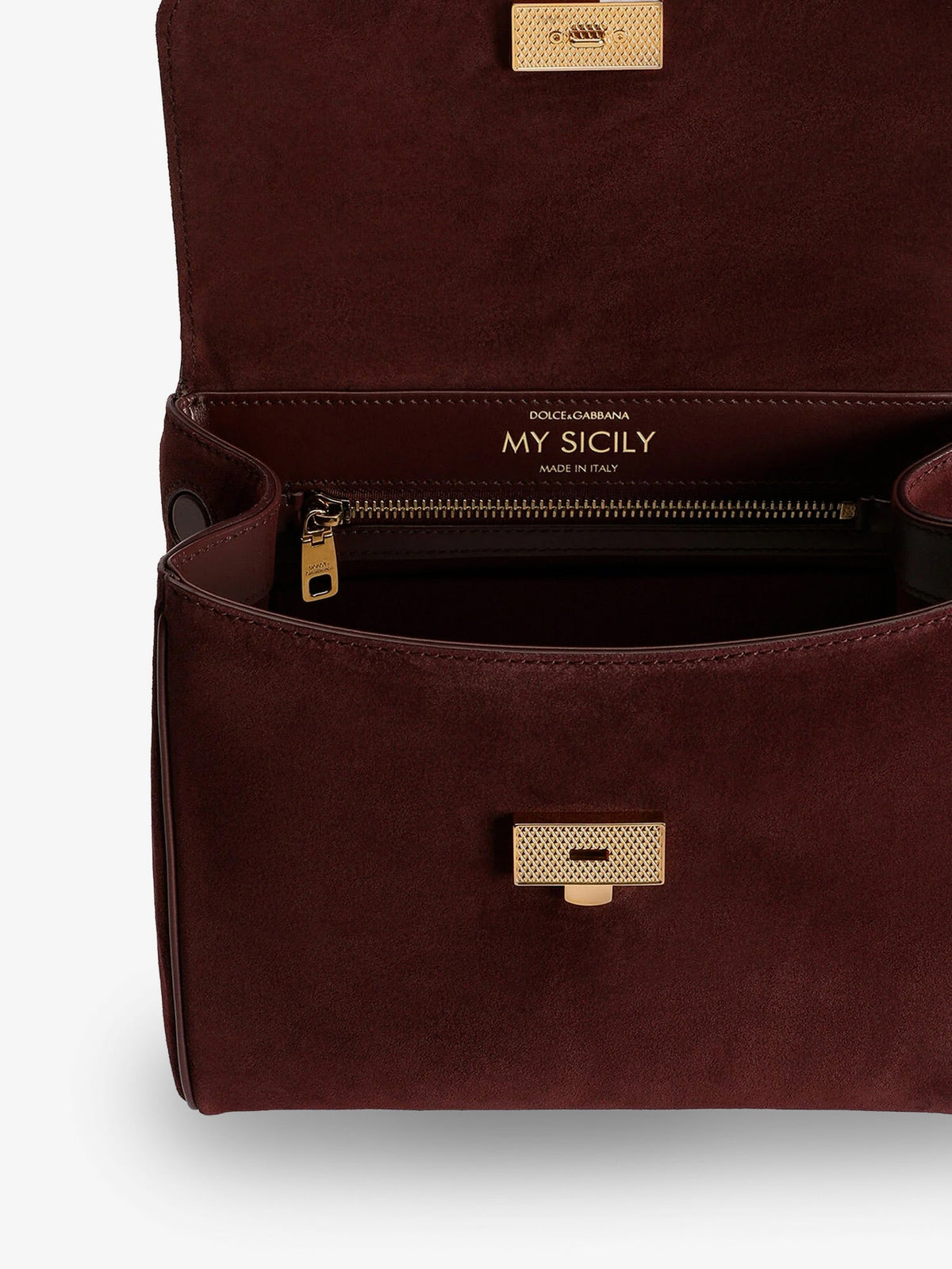 Dolce & Gabbana Women My Sicily Suede Handbag DOLCE & GABBANA
