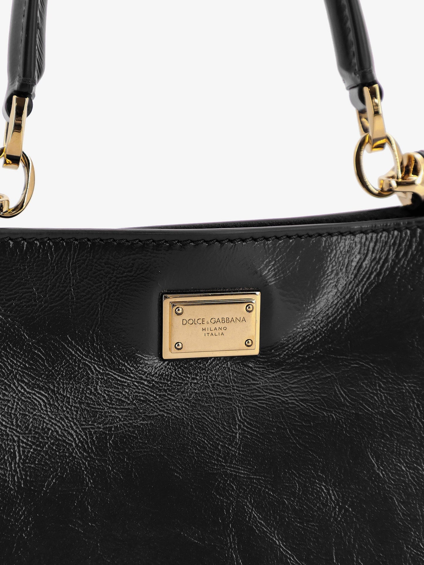 Dolce & Gabbana Women Vittoria Leather Shoulder Bag DOLCE & GABBANA
