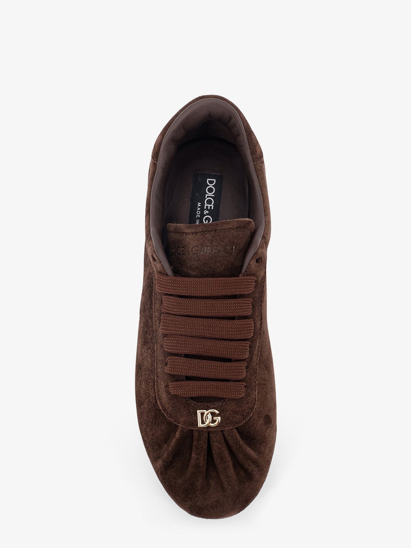 Dolce & Gabbana Women Soft Ballet Split-Suede Sneakers DOLCE & GABBANA