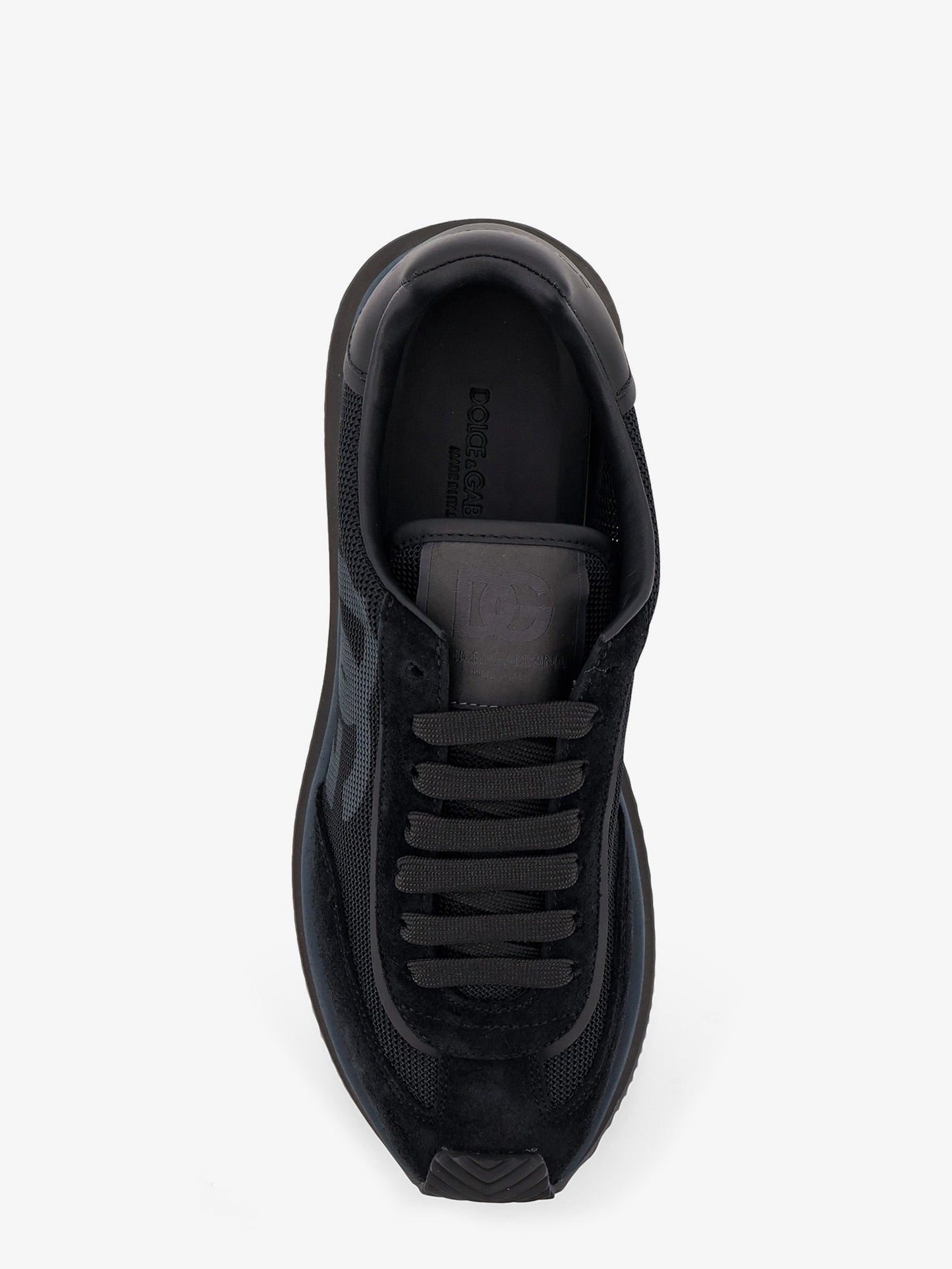 Dolce & Gabbana Men Dg Cushion Sneakers In Nylon With Suede Inserts DOLCE & GABBANA