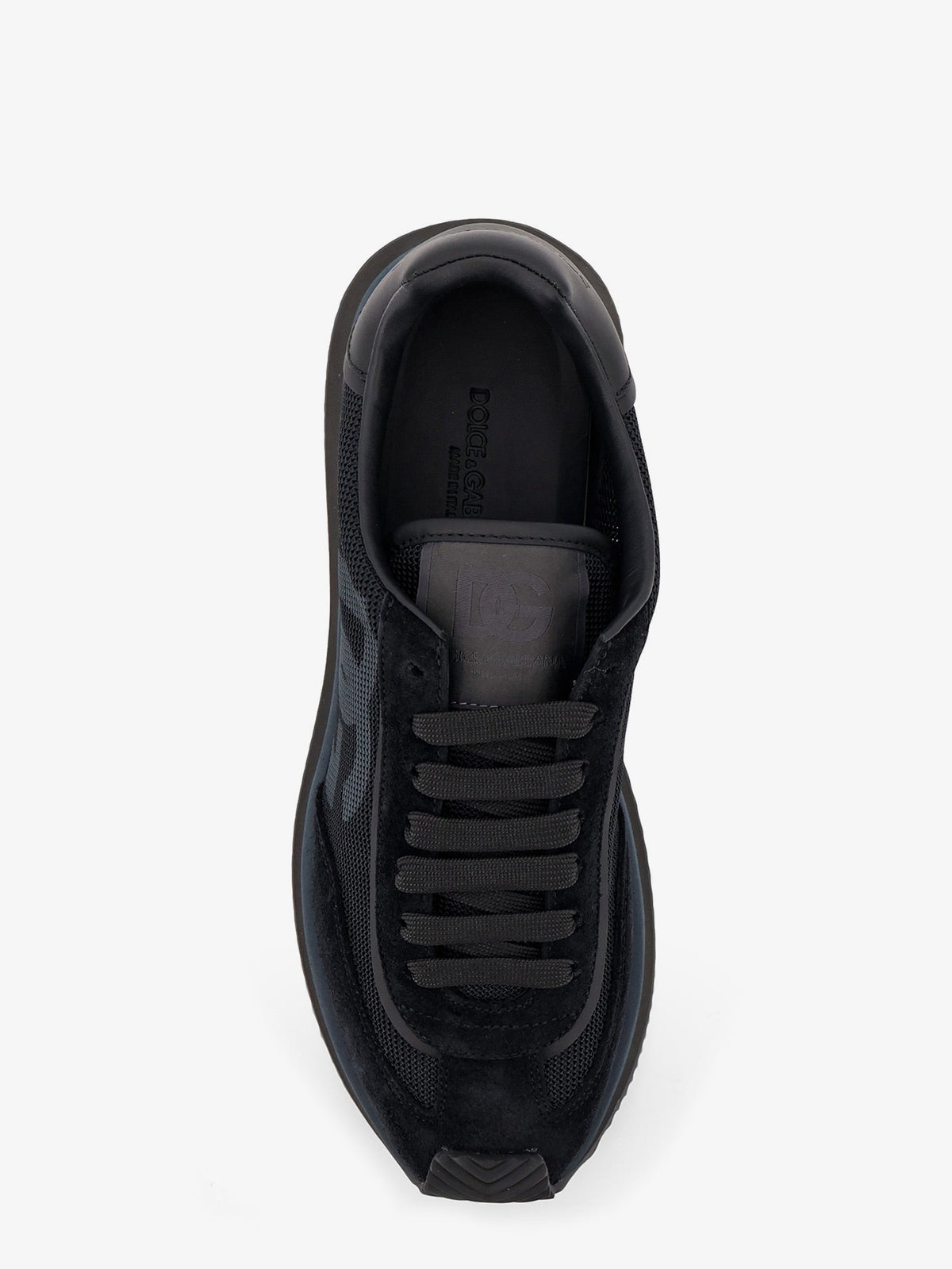 Dolce & Gabbana Men Dg Cushion Sneakers In Nylon With Suede Inserts DOLCE & GABBANA
