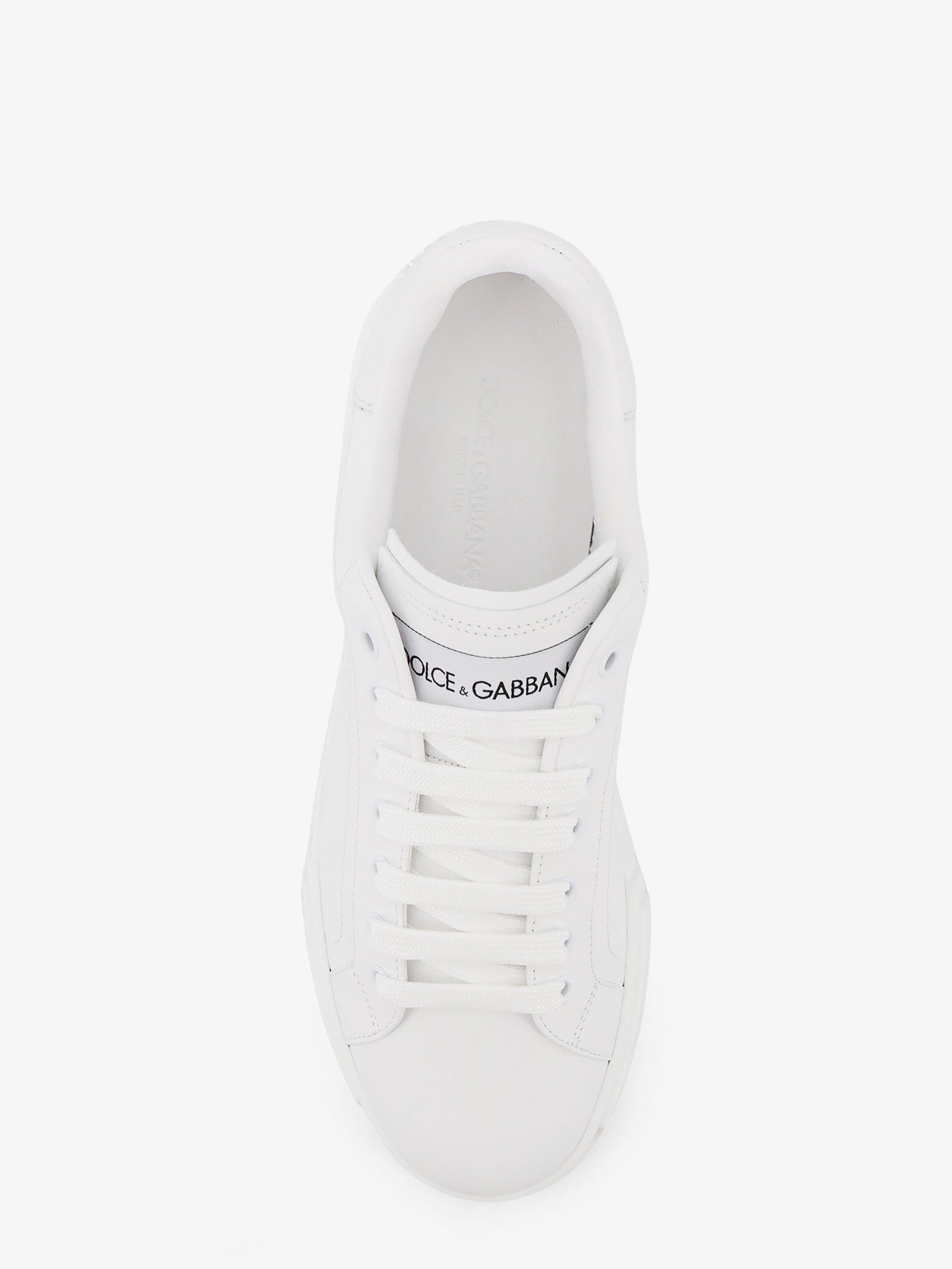 Dolce & Gabbana Men Portofino Leather Sneakers DOLCE & GABBANA