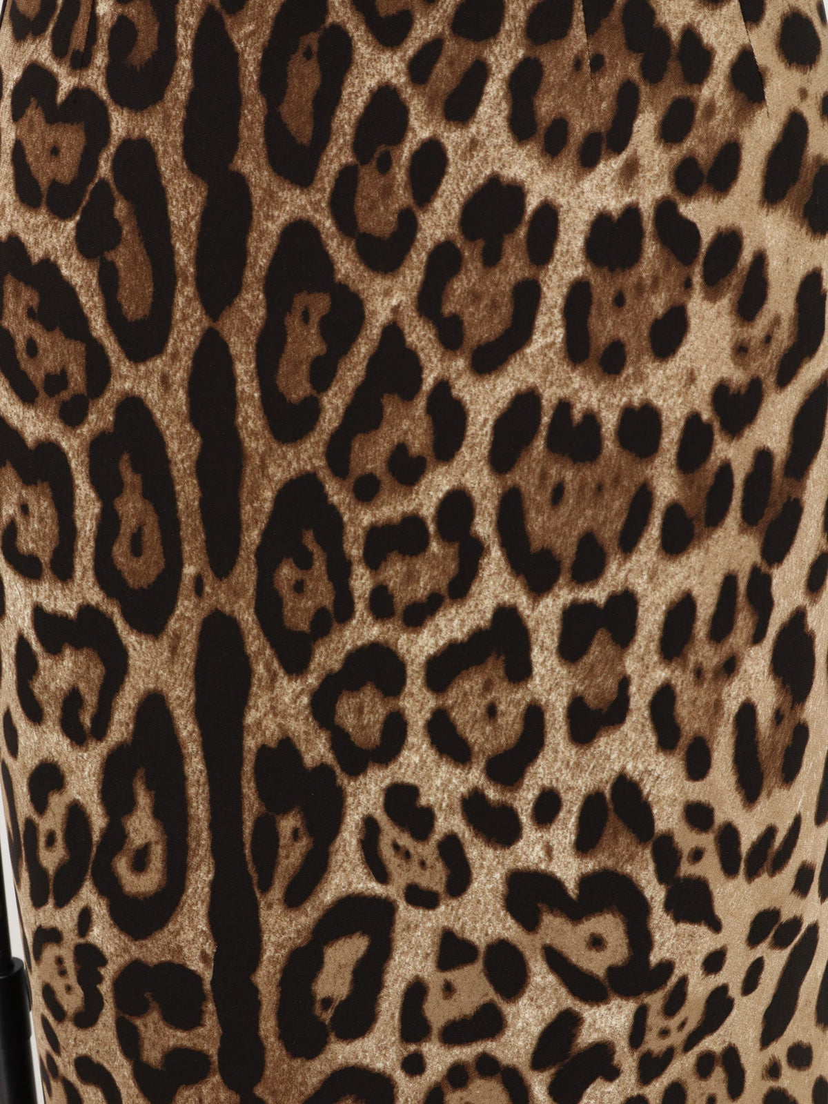 Dolce & Gabbana Women Stretch Viscose Longuette Skirt With Animal Print DOLCE & GABBANA