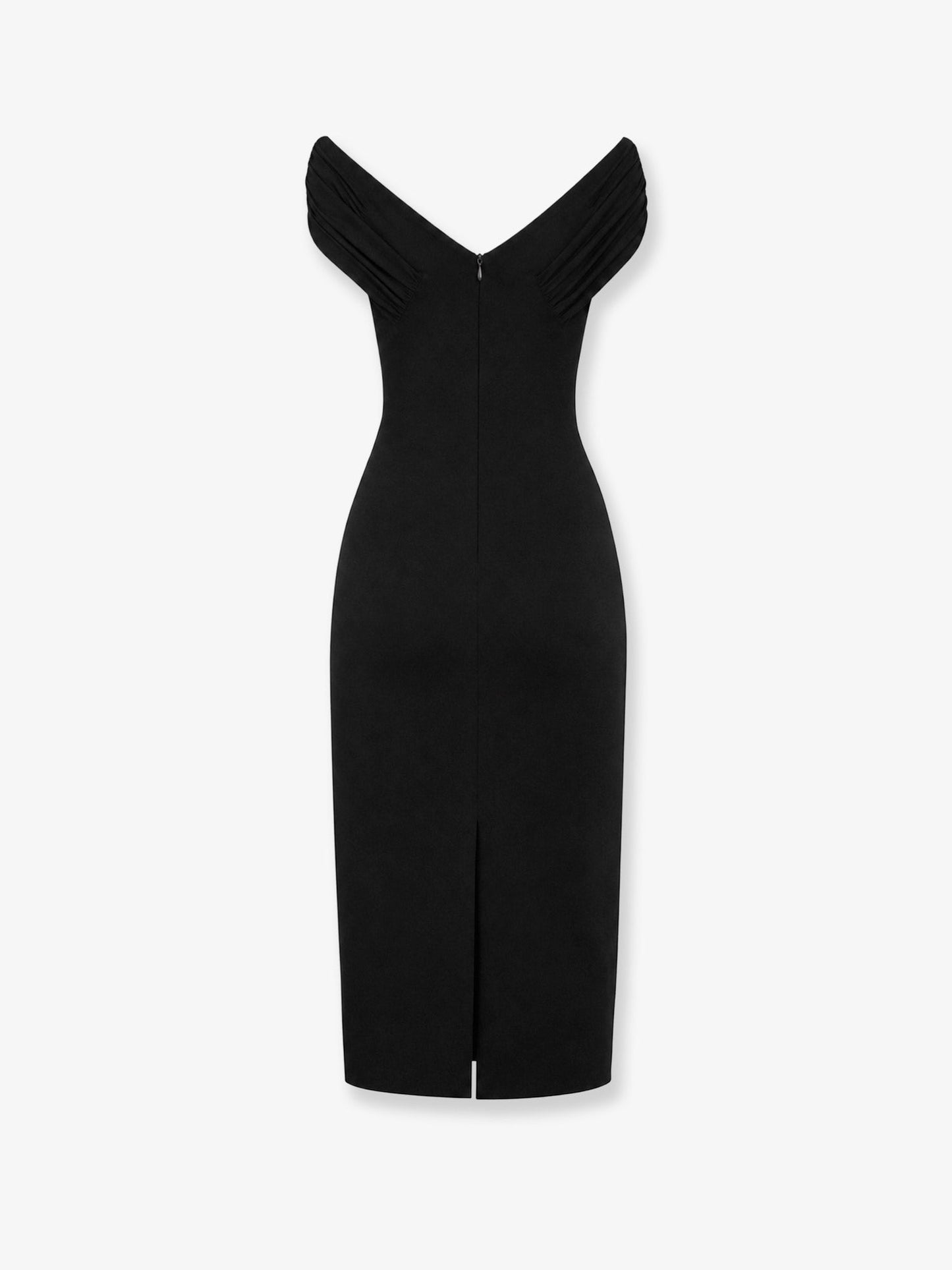 Dolce & Gabbana Women Fitted Organzino Crãªpe Dress DOLCE & GABBANA
