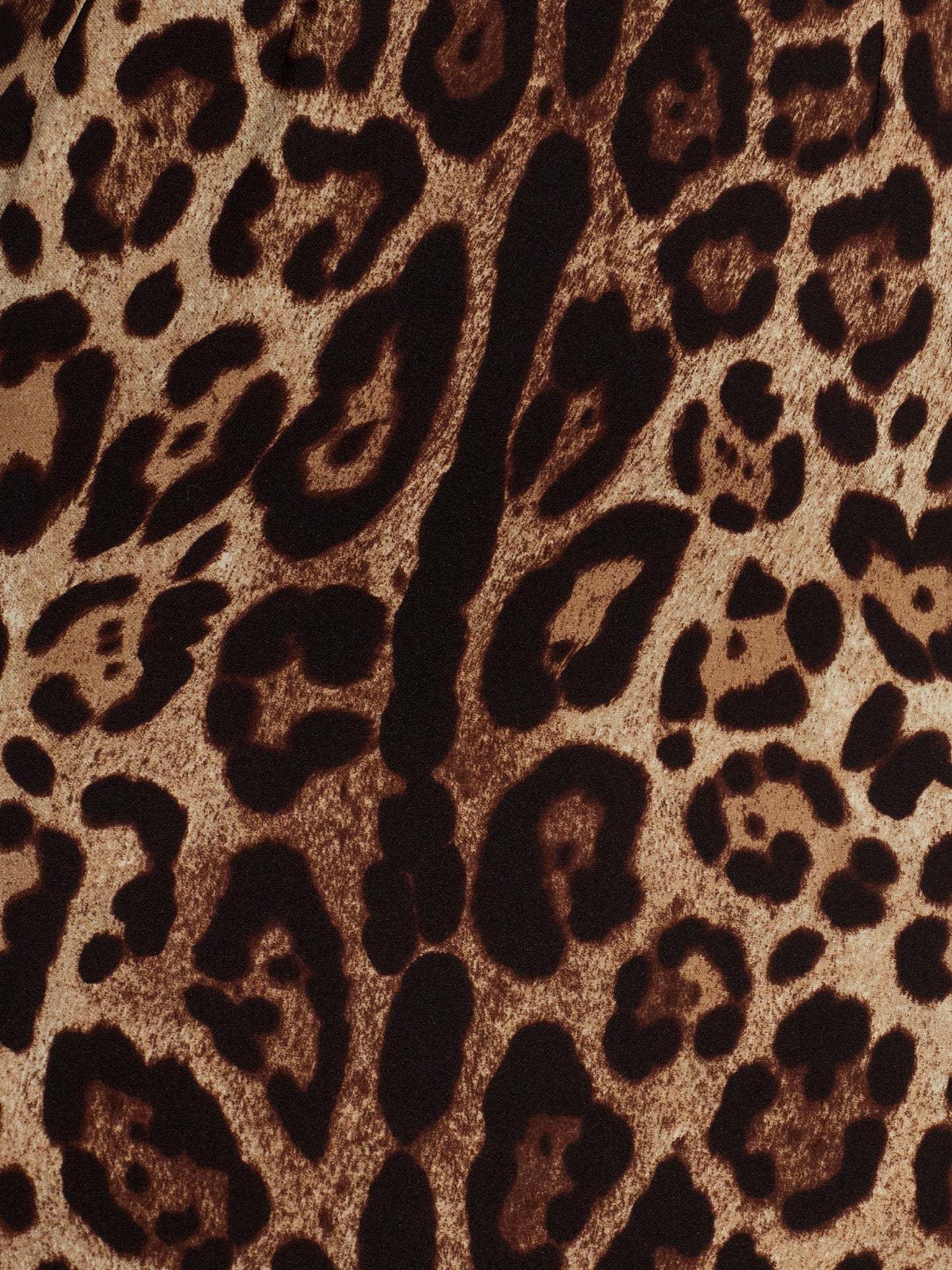 Dolce & Gabbana Women Midi Dress With Animal Print DOLCE & GABBANA