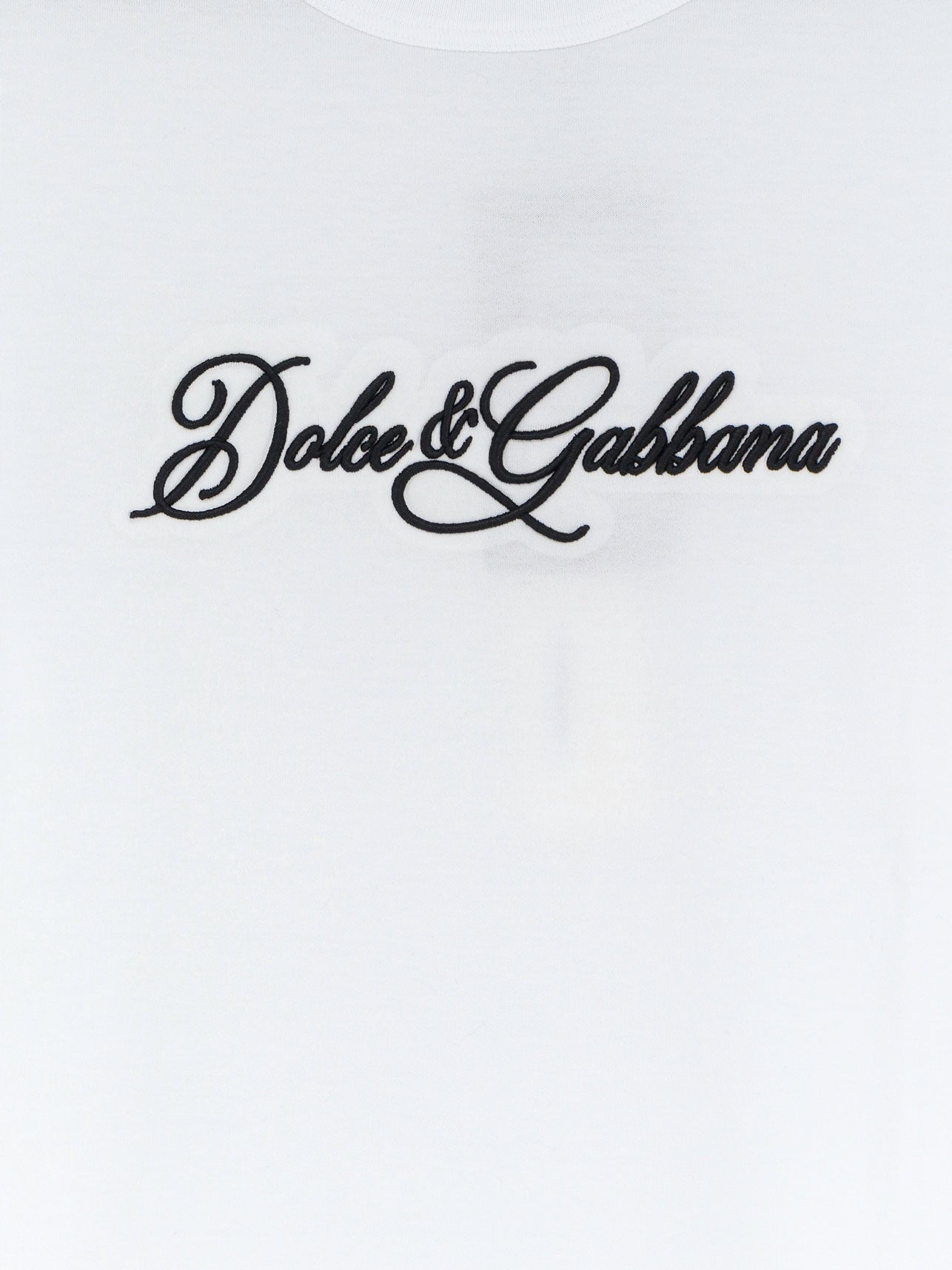 Dolce & Gabbana Men Cotton T-Shirt With Logo DOLCE & GABBANA
