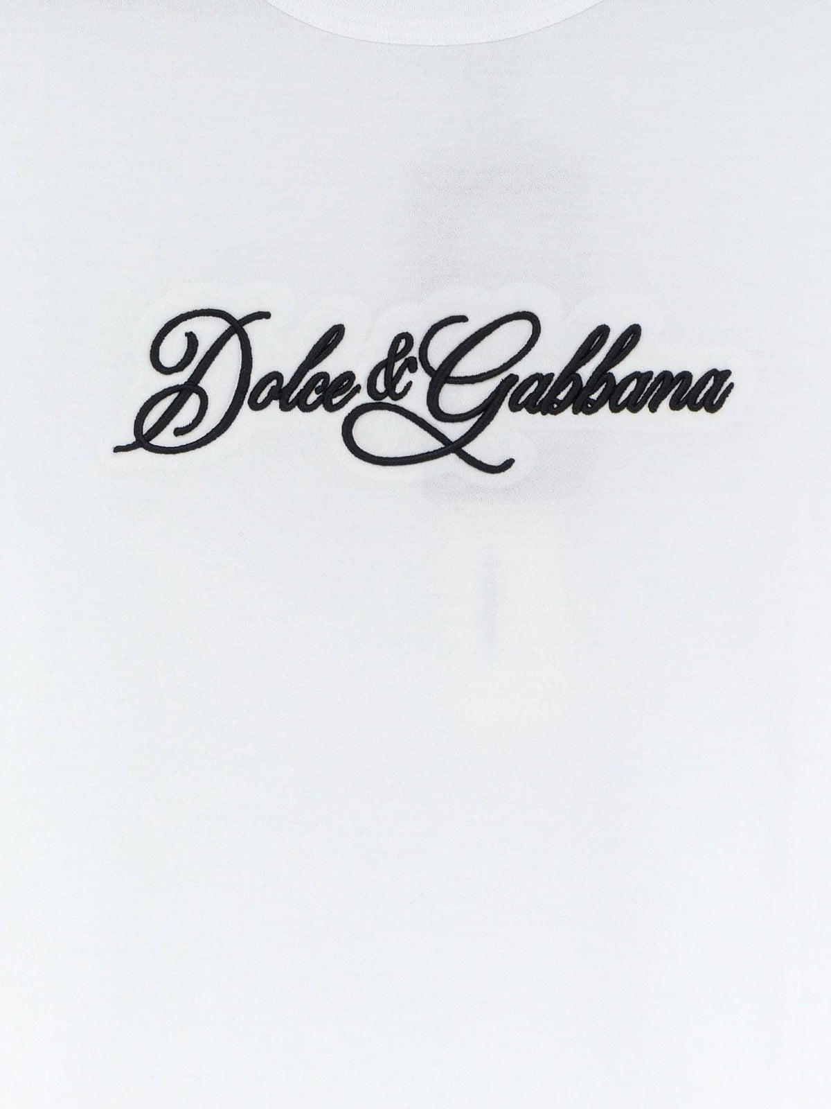 Dolce & Gabbana Men Cotton T-Shirt With Logo DOLCE & GABBANA