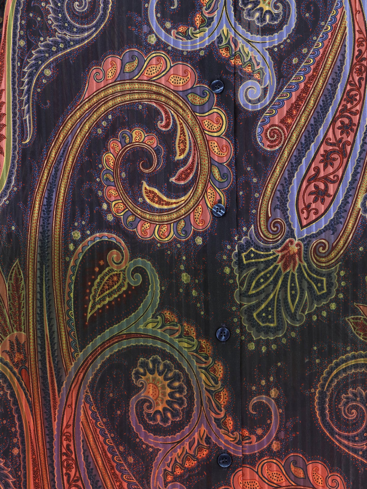 Etro Women Shirt With Paisley Multicolor Print ETRO