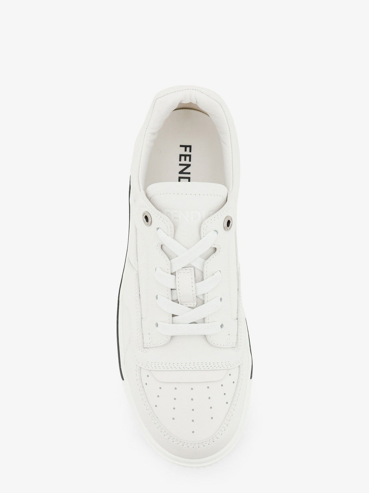 Fendi Men Fender Leather Sneakers FENDI