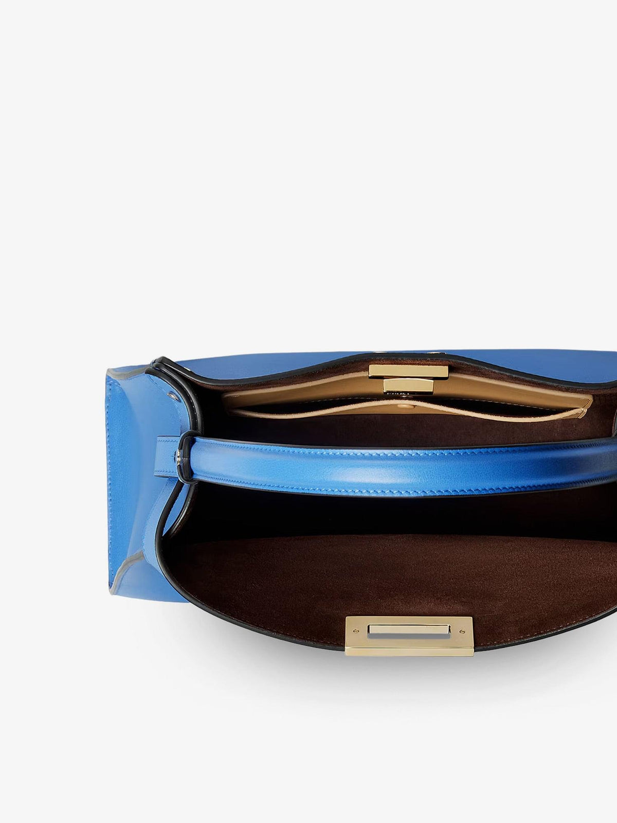 Fendi Women Fendi Way Medium Leather Shoulder Bag With Contrasting Lining FENDI