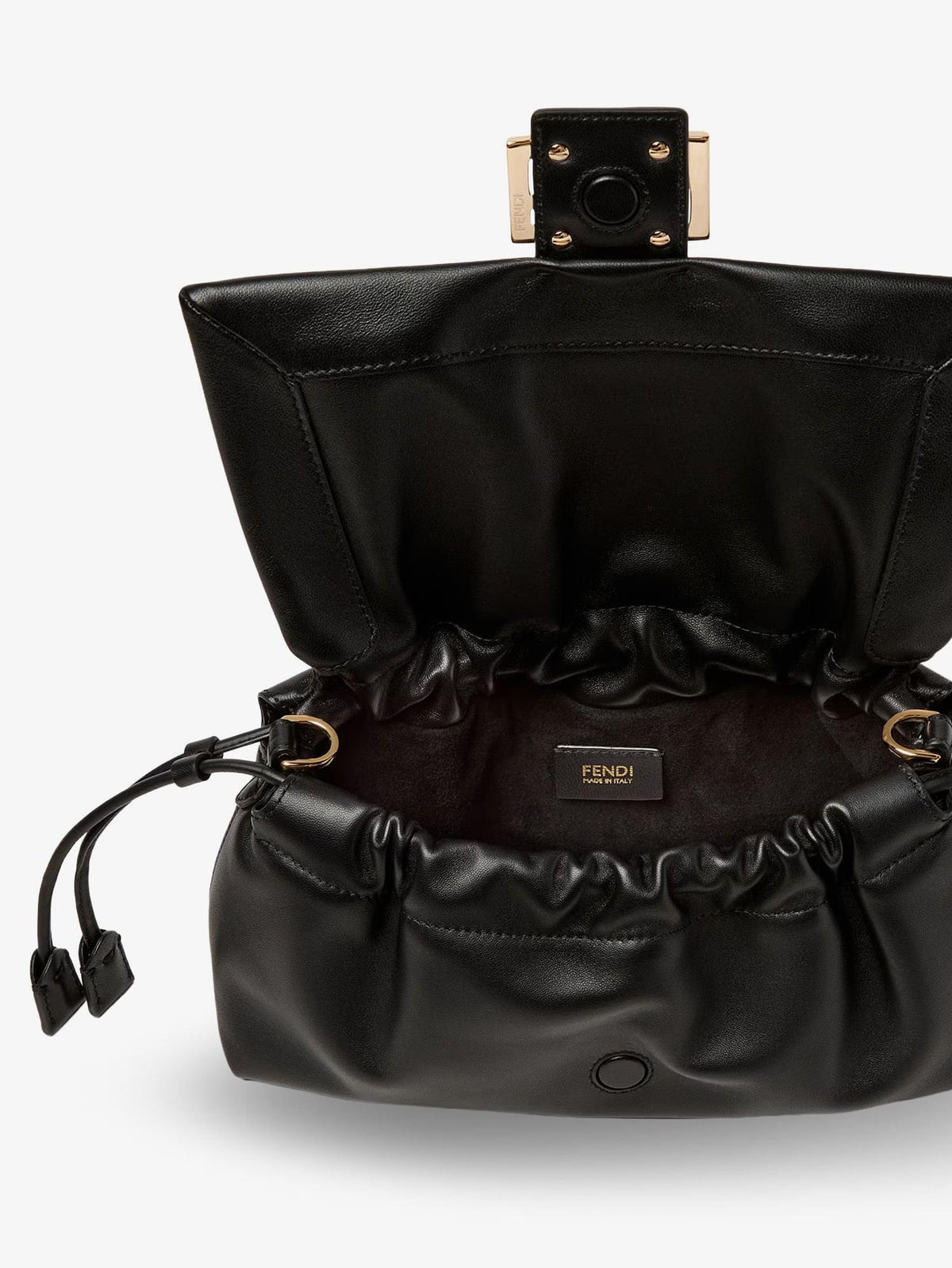 Fendi Women Baguette Soft Medium Leather Shoulder Bag FENDI