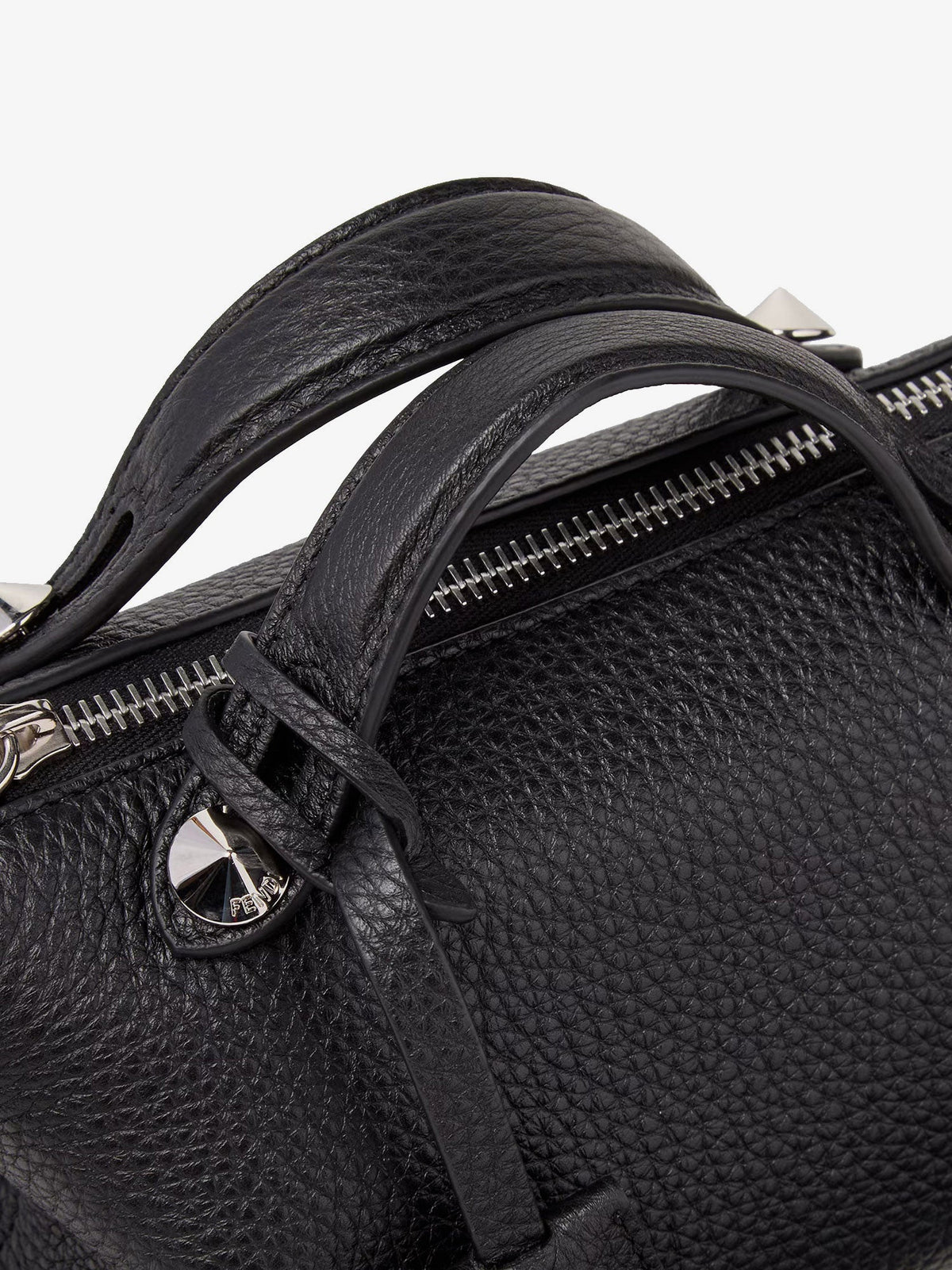 Fendi Women Boston Leather Handbag FENDI