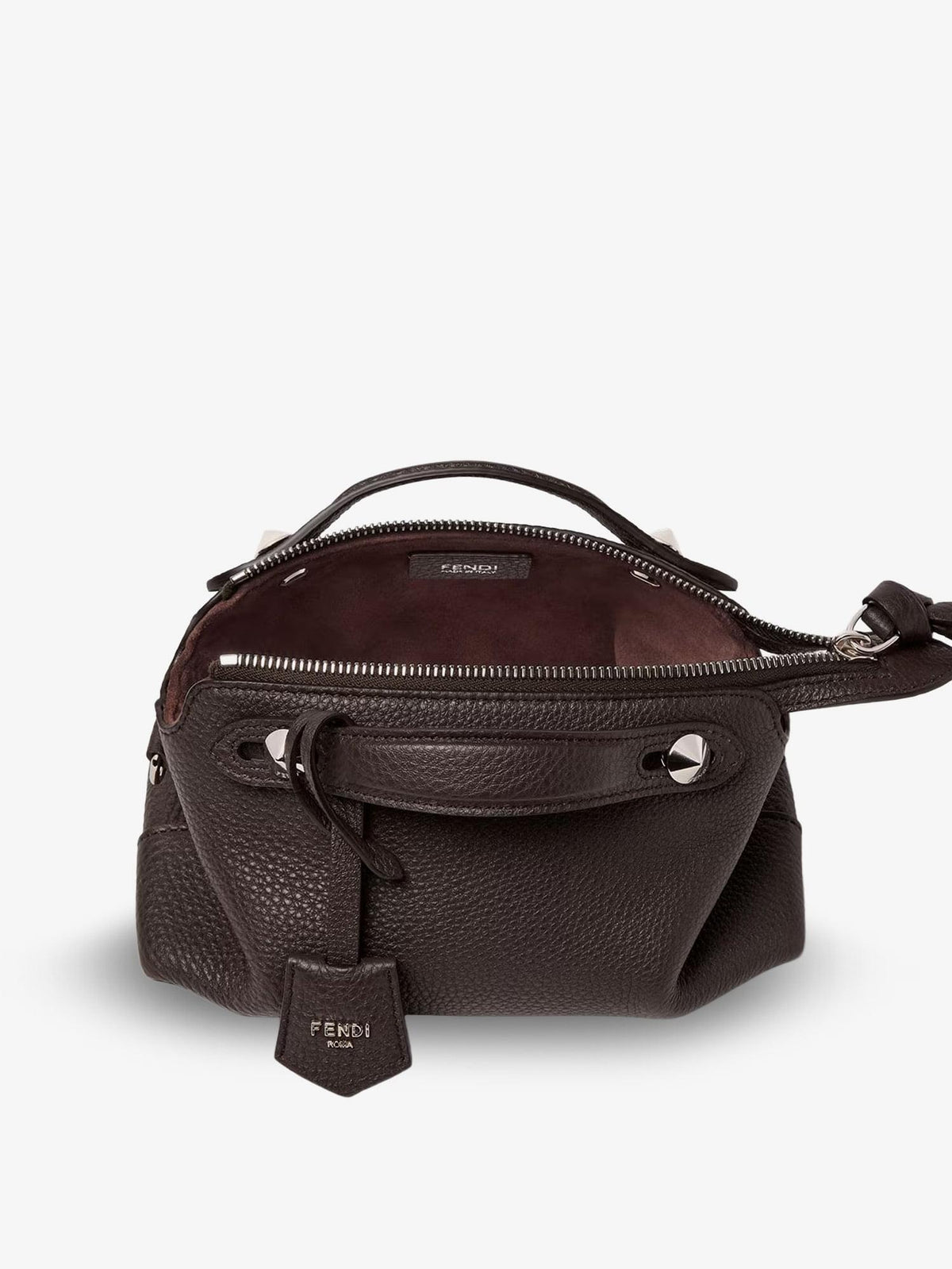 Fendi Women By The Way Hammered Leather Handbag FENDI