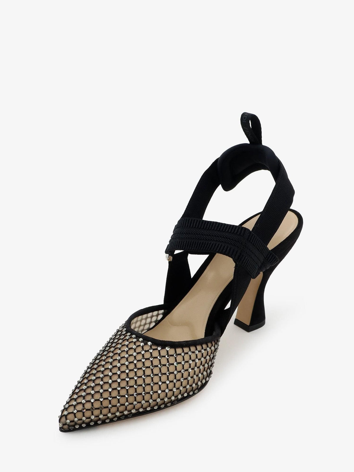 Fendi Women Decollete Colibr㬠In Mesh E Suede FENDI