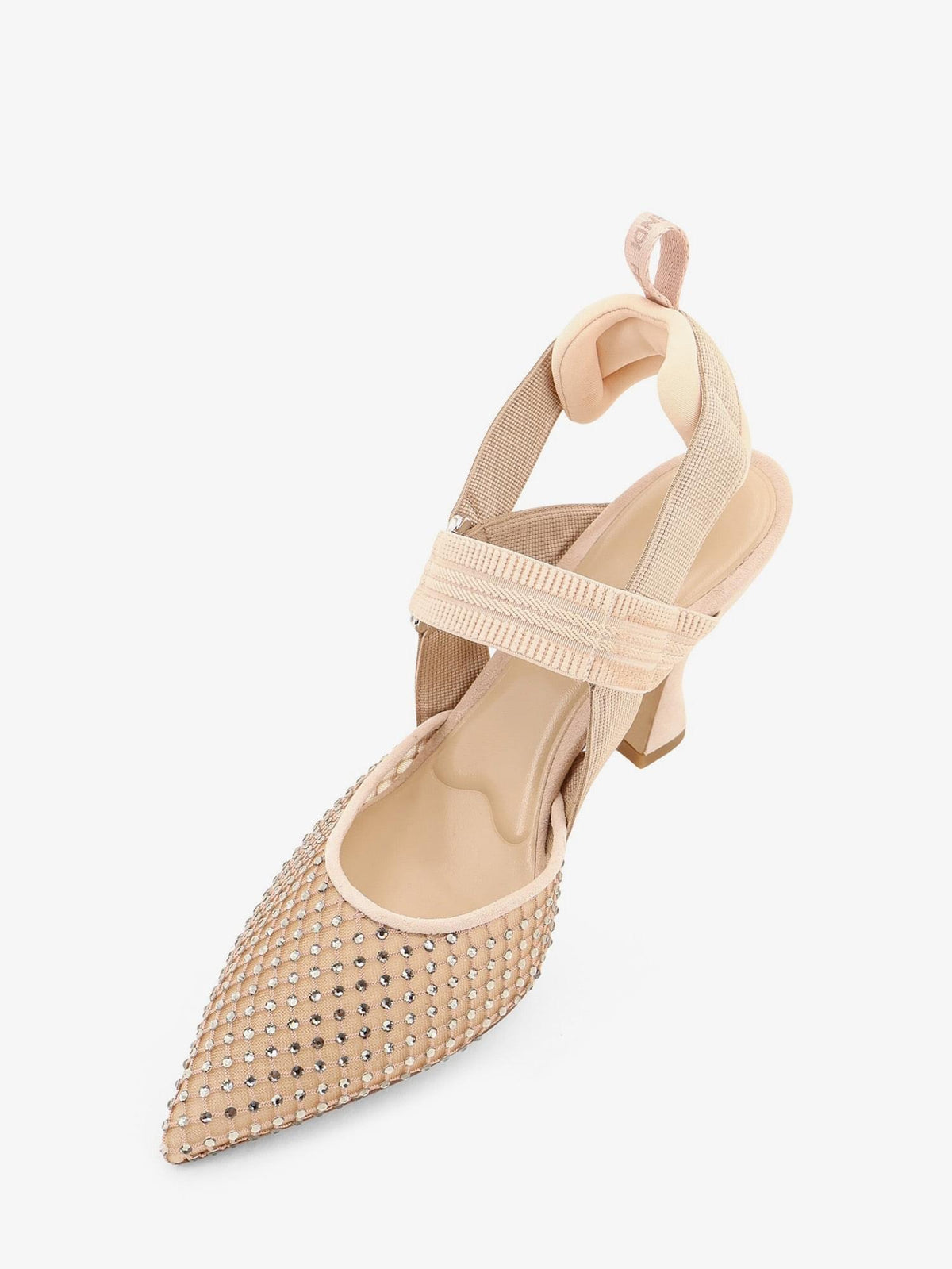 Fendi Women Colibr㬠Pumps In Mesh And Suede FENDI