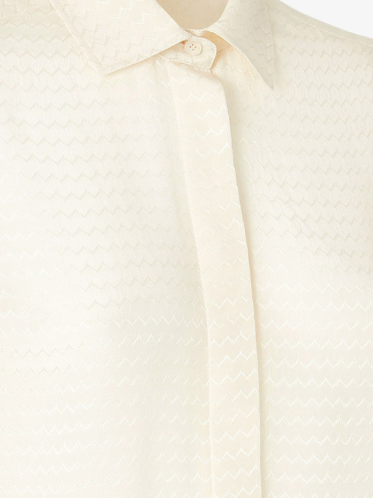 Fendi Women Silk Jacquard Chemisier Dress FENDI