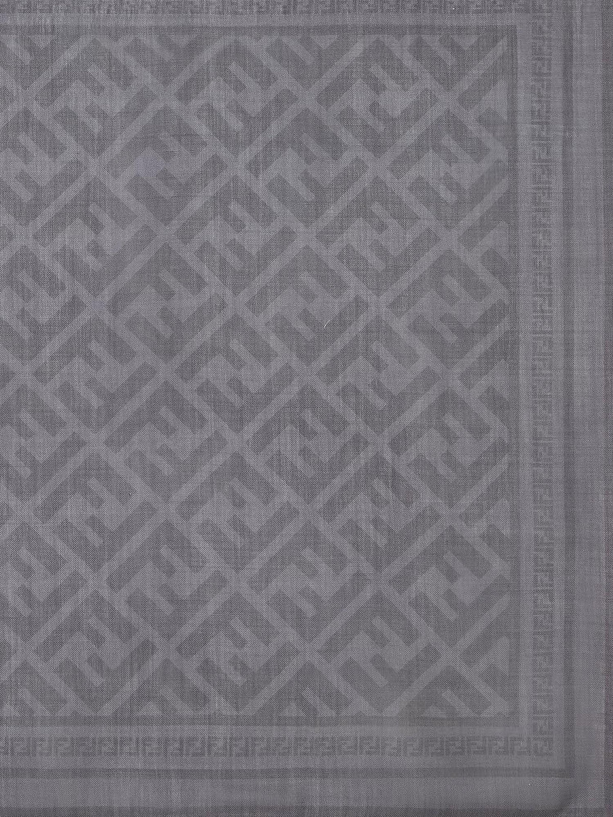 Fendi Men Wool And Silk Scarf FENDI