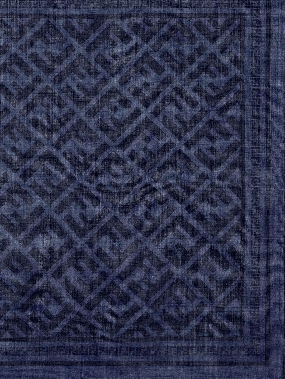 Fendi Men Wool And Silk Scarf FENDI