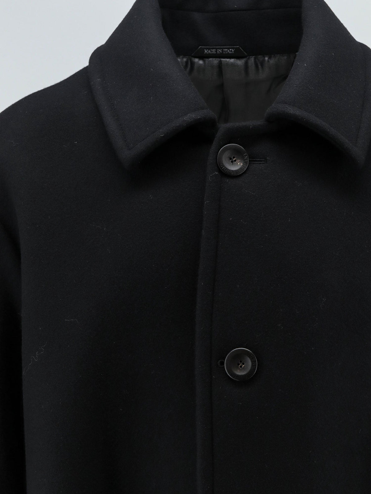 Giorgio Armani Men Single-Breasted Double-Faced Wool And Cashmere Cloth Coat GIORGIO ARMANI